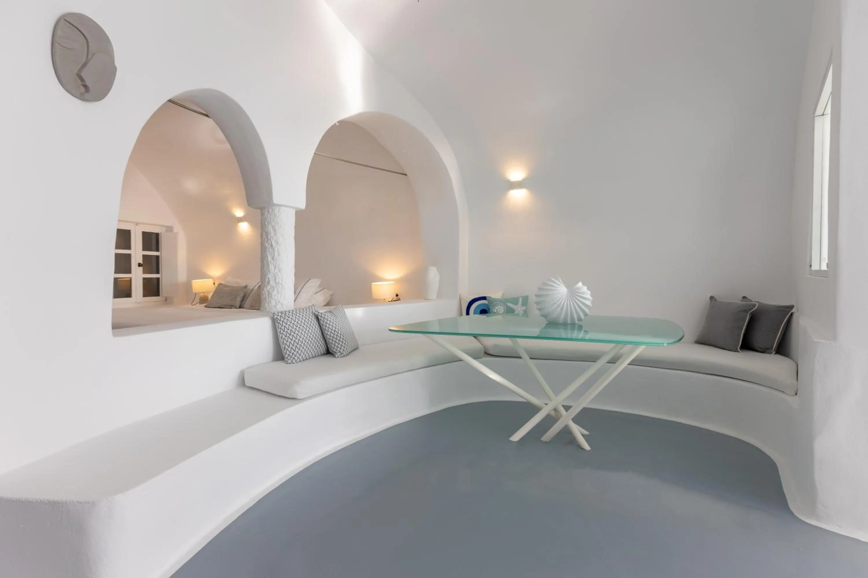 Seating area in Heavens Edge