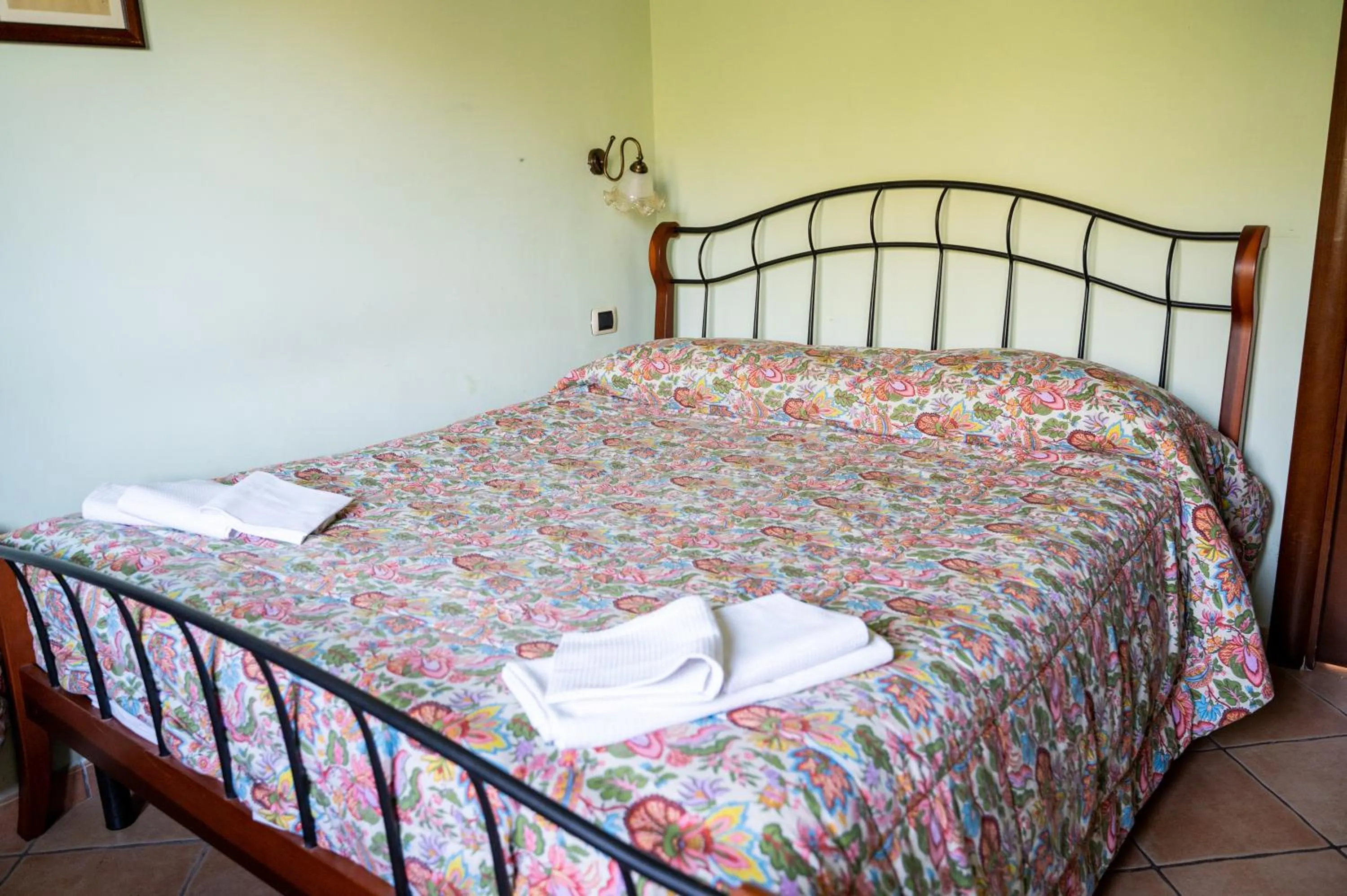Bed in Agriturismo Casa Scola