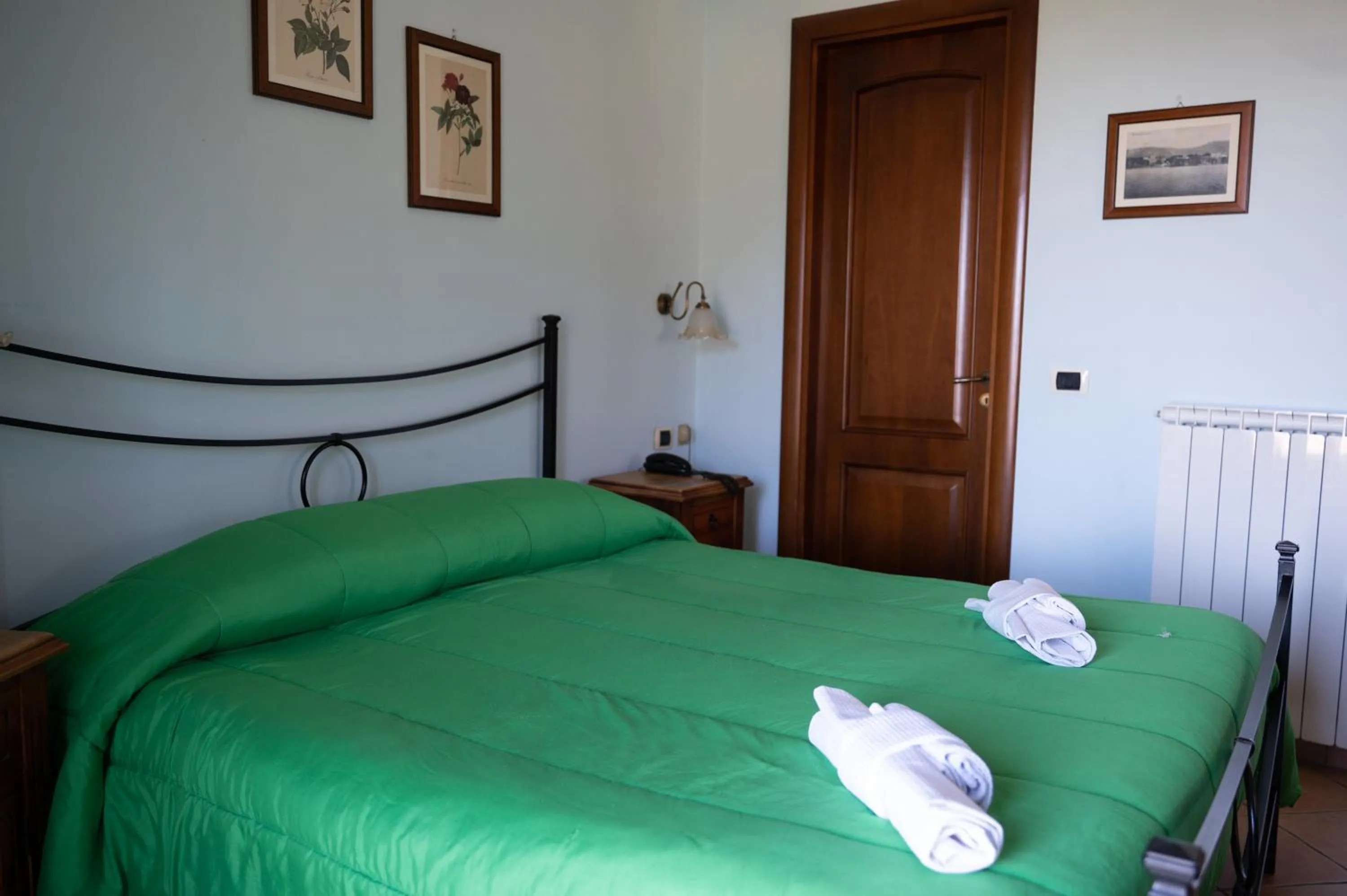 Bed in Agriturismo Casa Scola