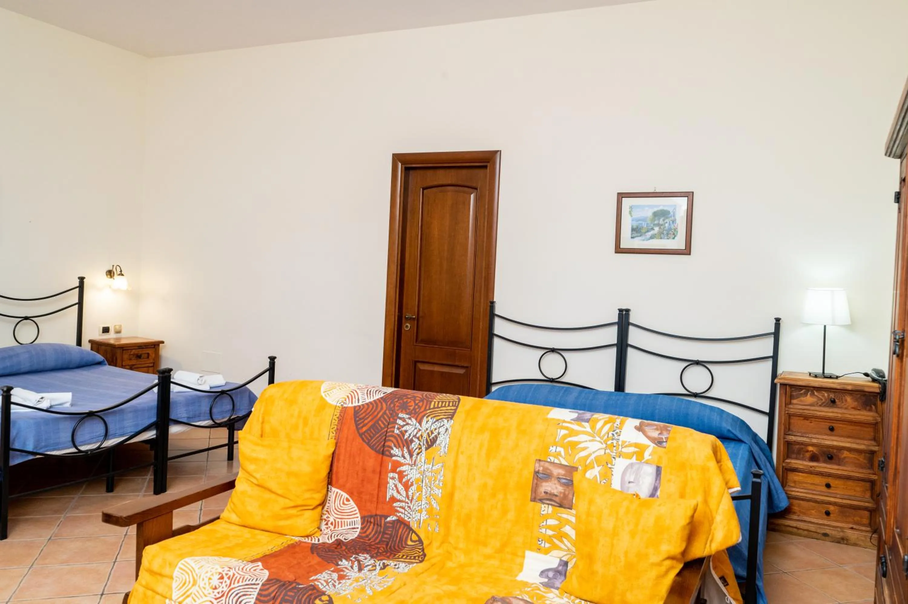 Bed in Agriturismo Casa Scola