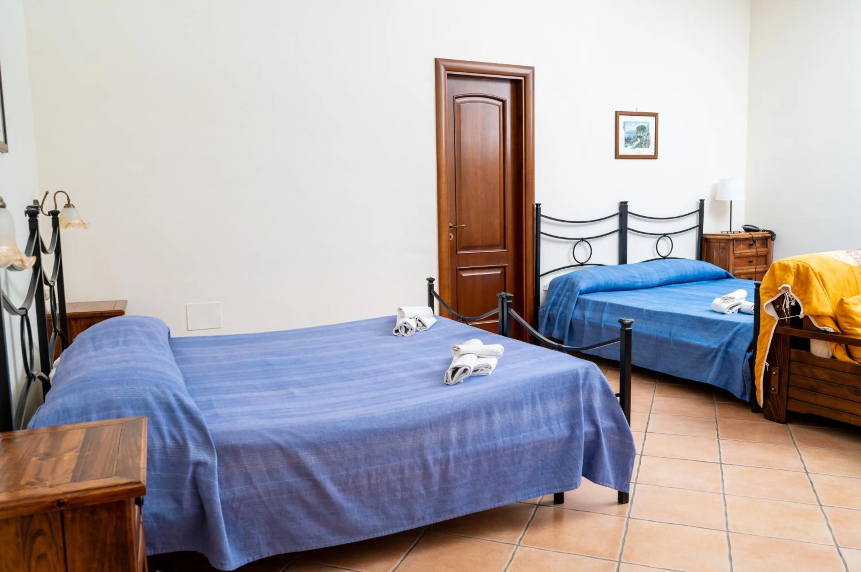 Bed in Agriturismo Casa Scola