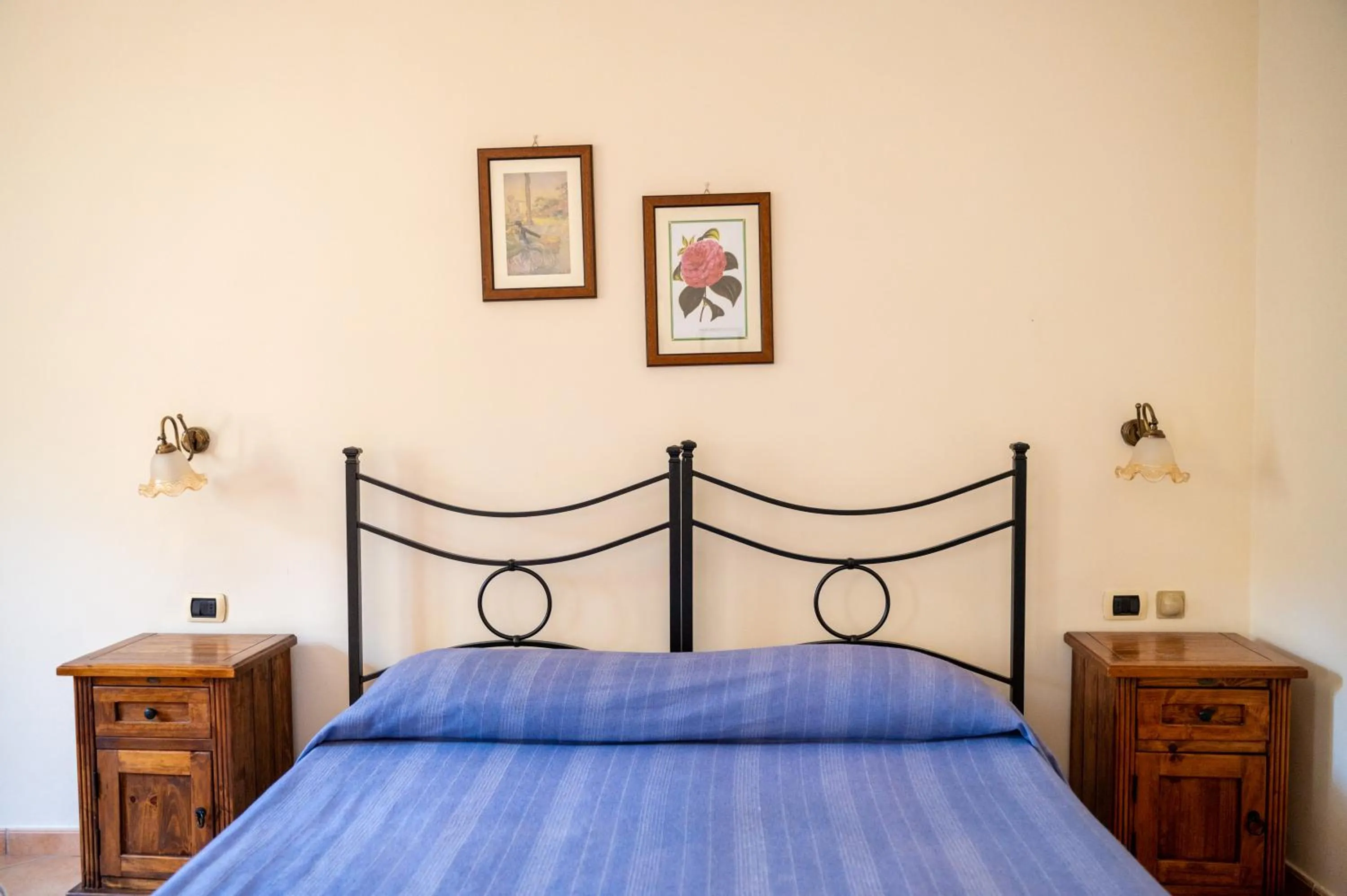 Bed in Agriturismo Casa Scola