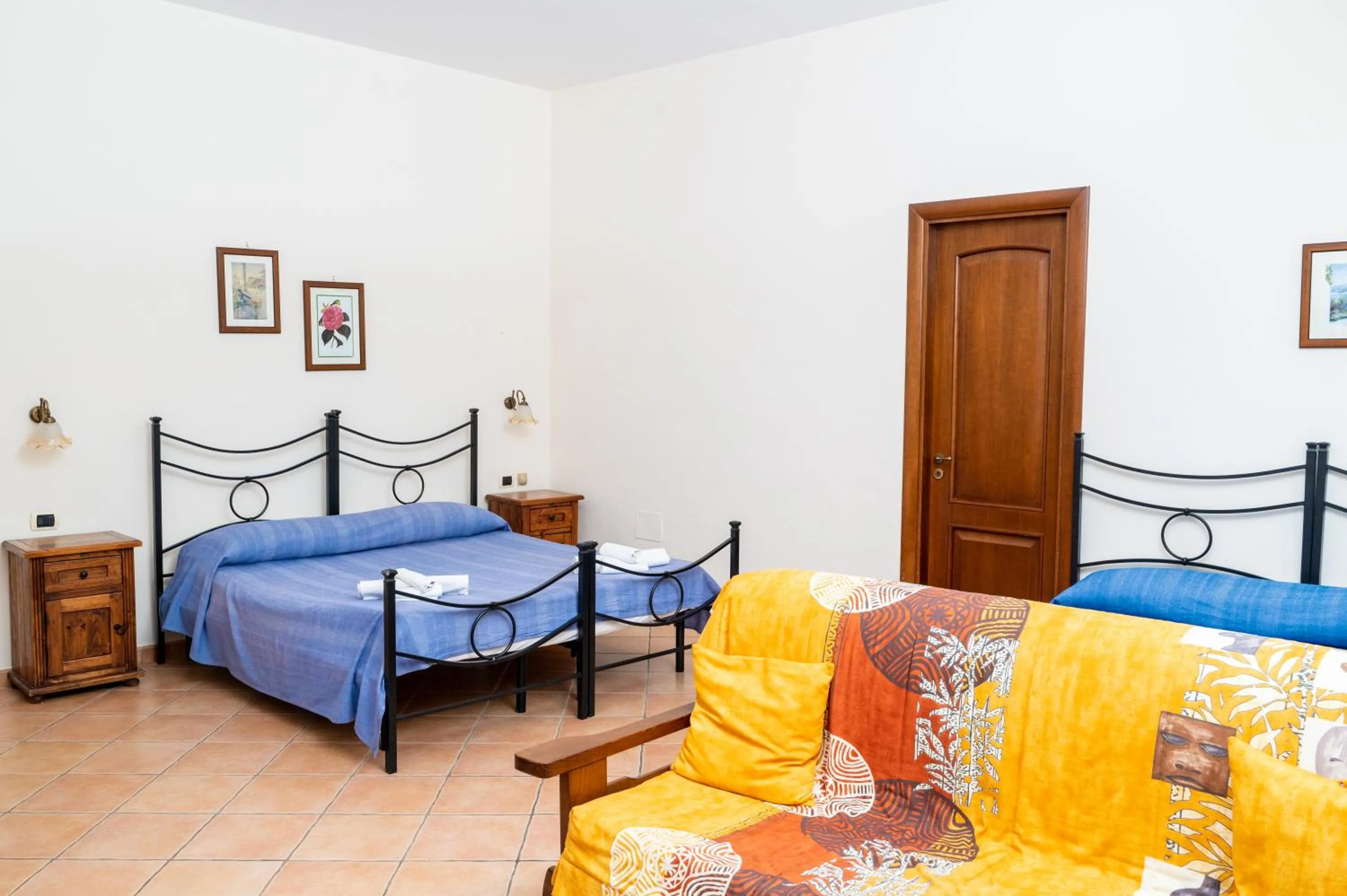 Bed in Agriturismo Casa Scola