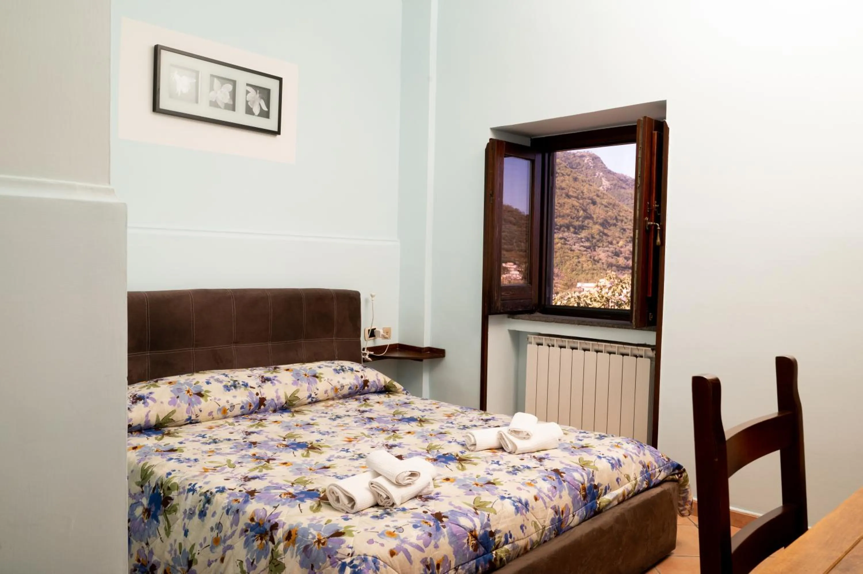 Bed in Agriturismo Casa Scola