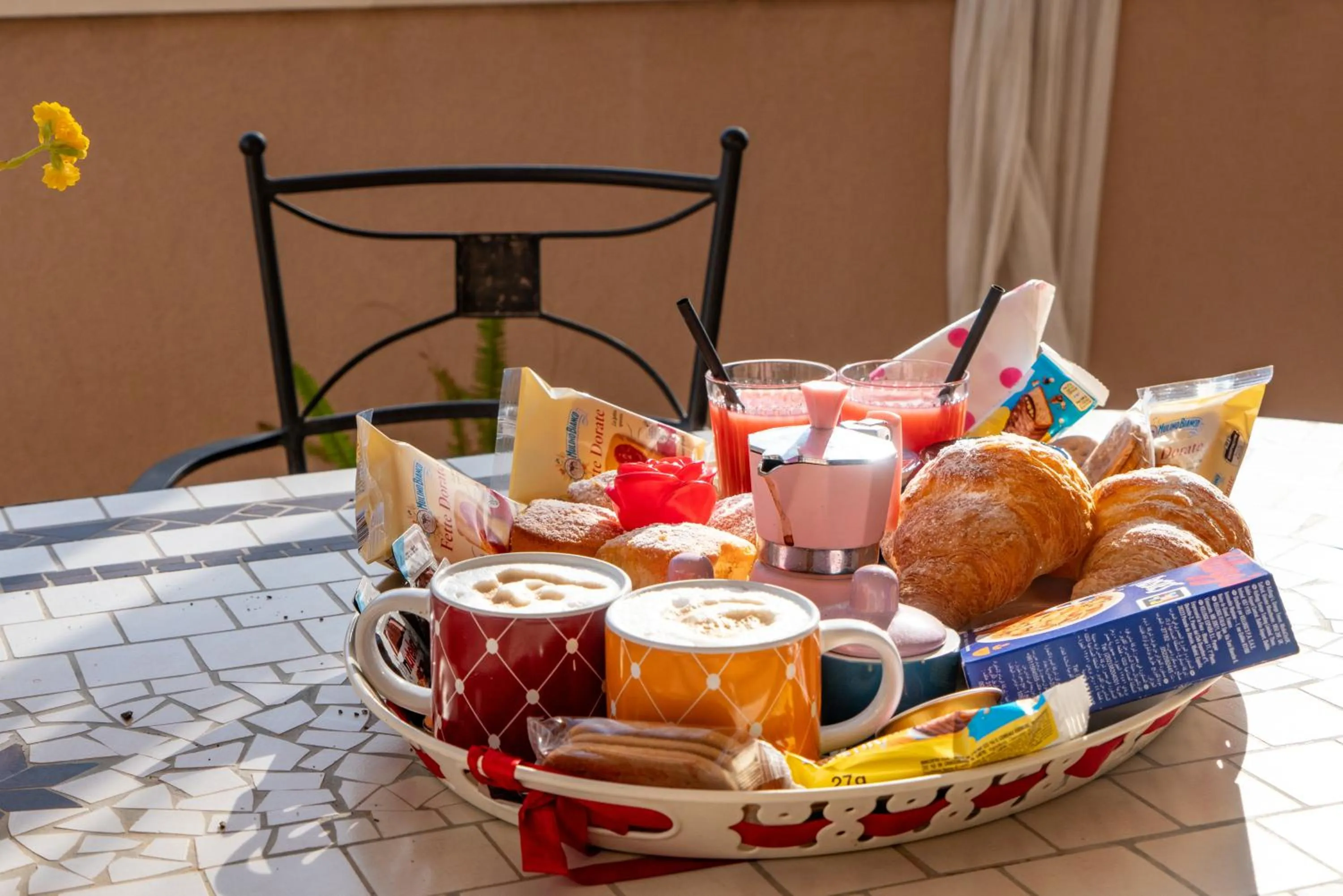 Breakfast in Petali Rosa