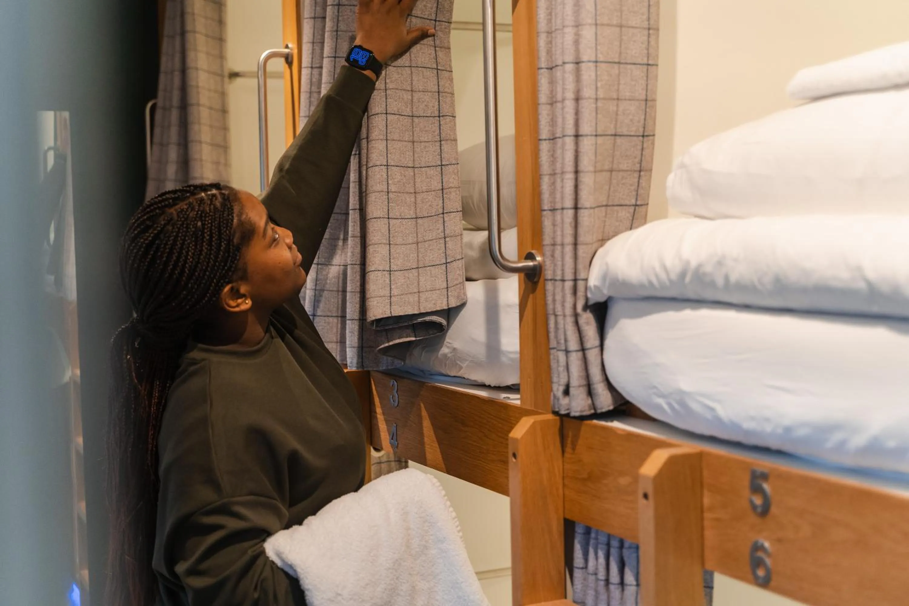 Bedroom, Bed in CODE - The Loft, Edinburgh