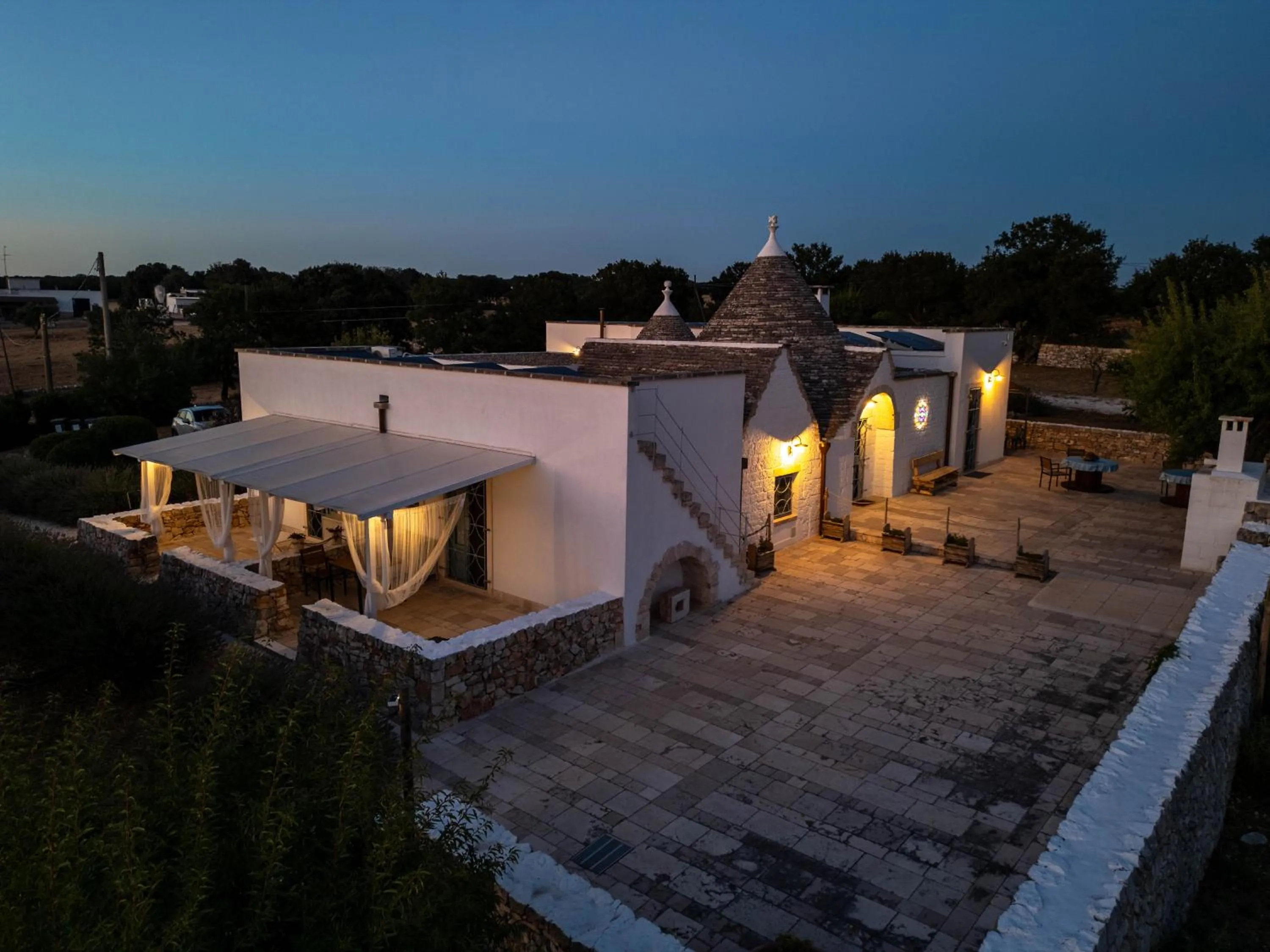 Night in Trullo Dimora Podere Papilio