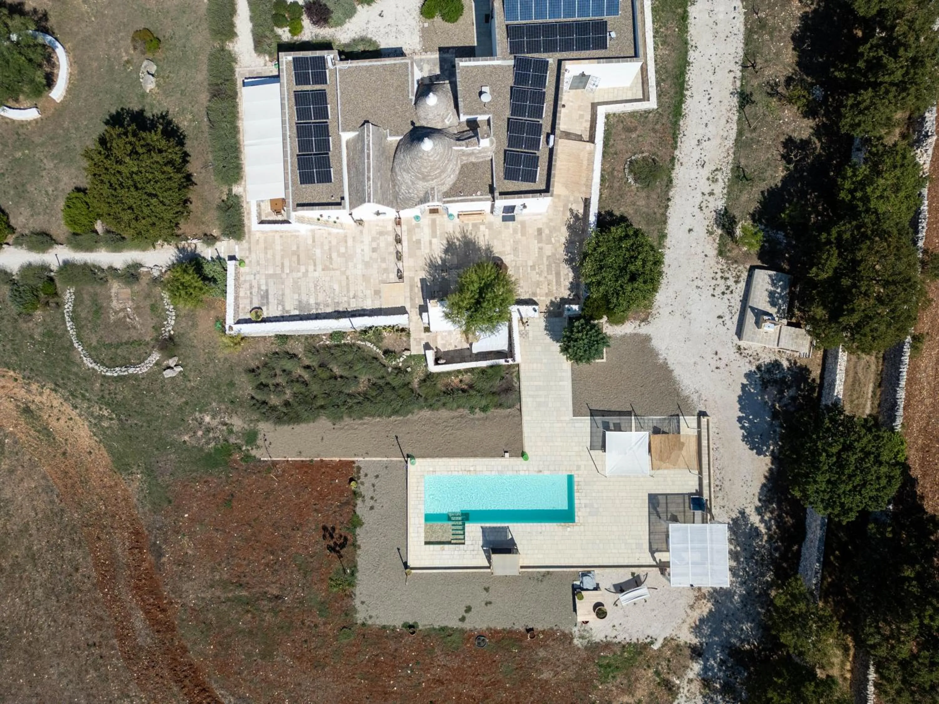 Bird's eye view in Trullo Dimora Podere Papilio