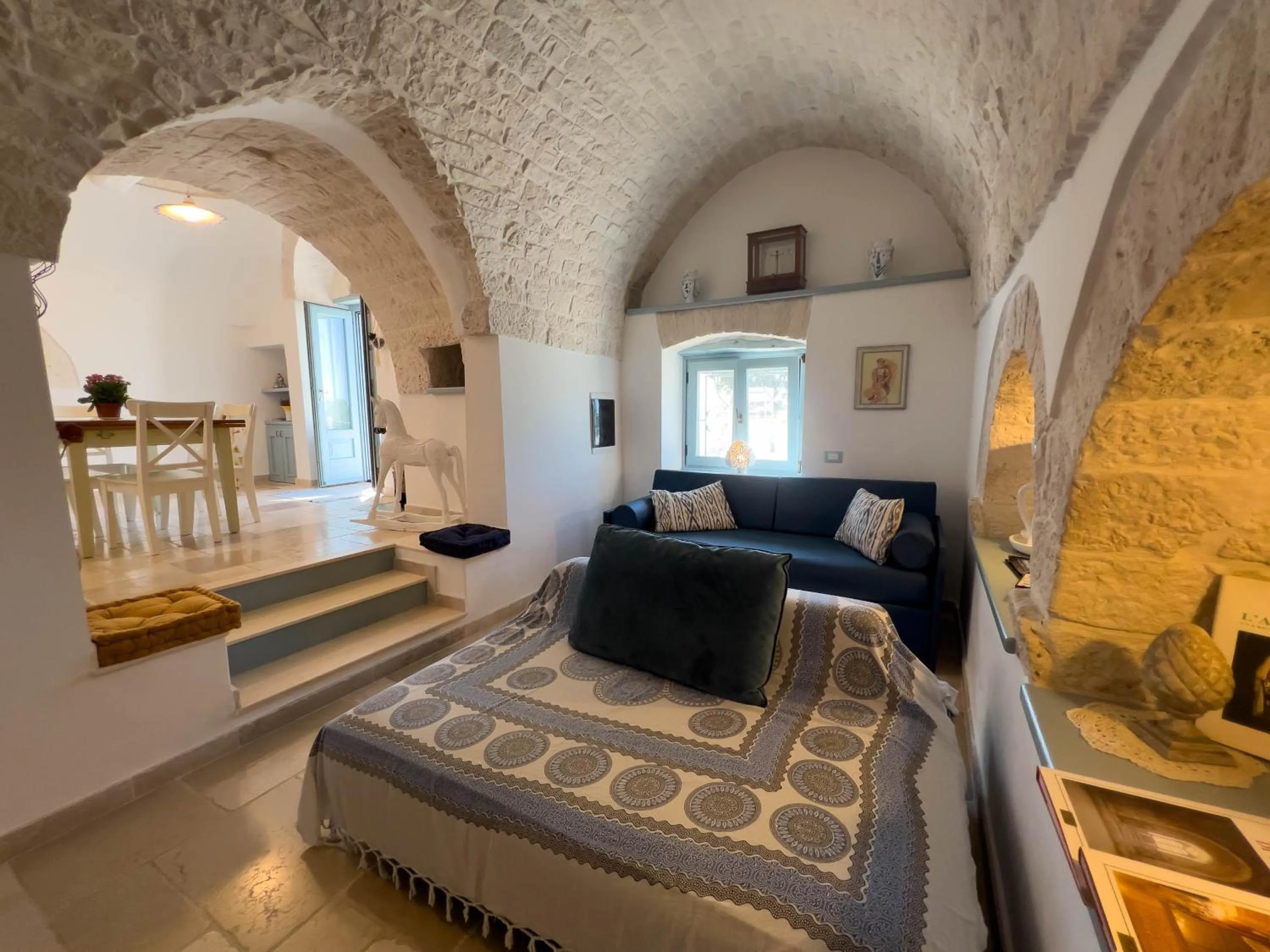 Bed in Trullo Dimora Podere Papilio
