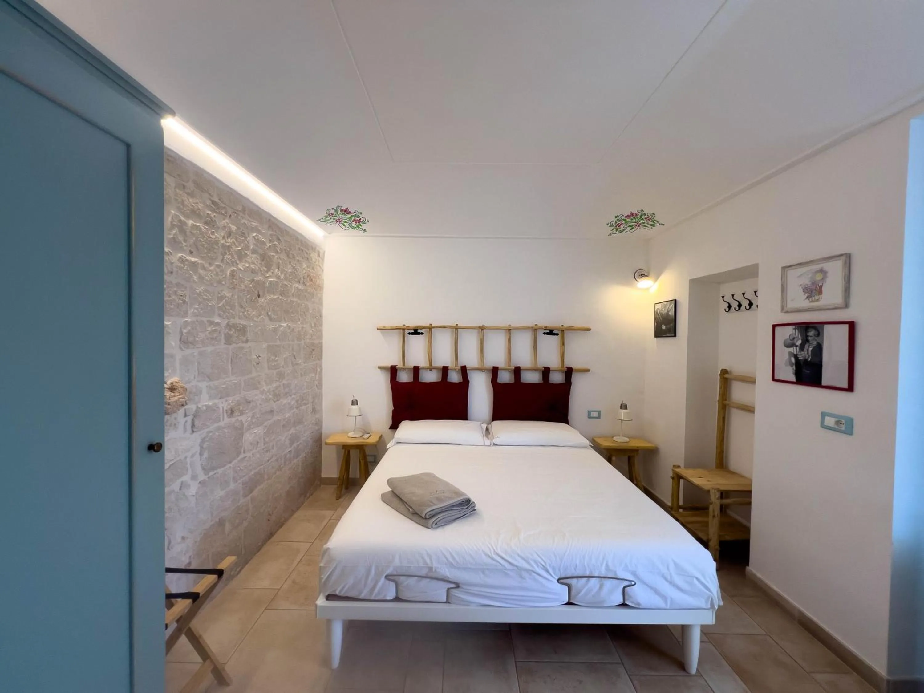 Bedroom, Bed in Trullo Dimora Podere Papilio