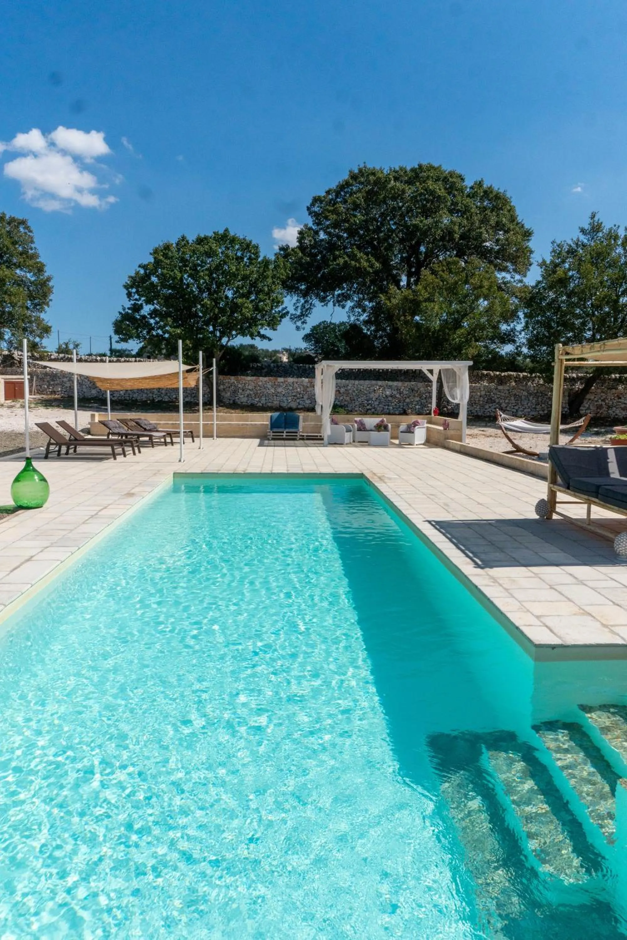Pool view in Trullo Dimora Podere Papilio