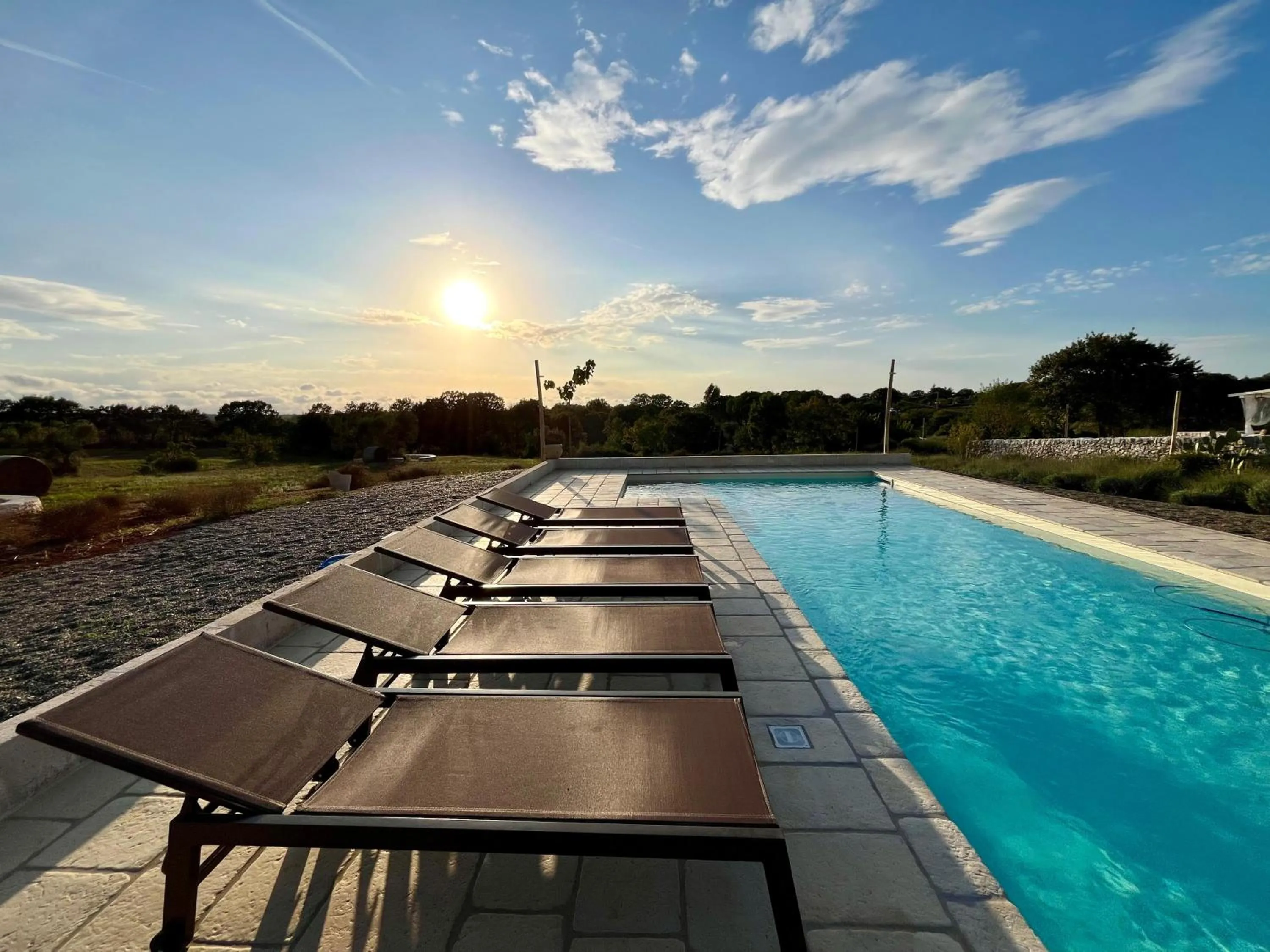 Pool view in Trullo Dimora Podere Papilio