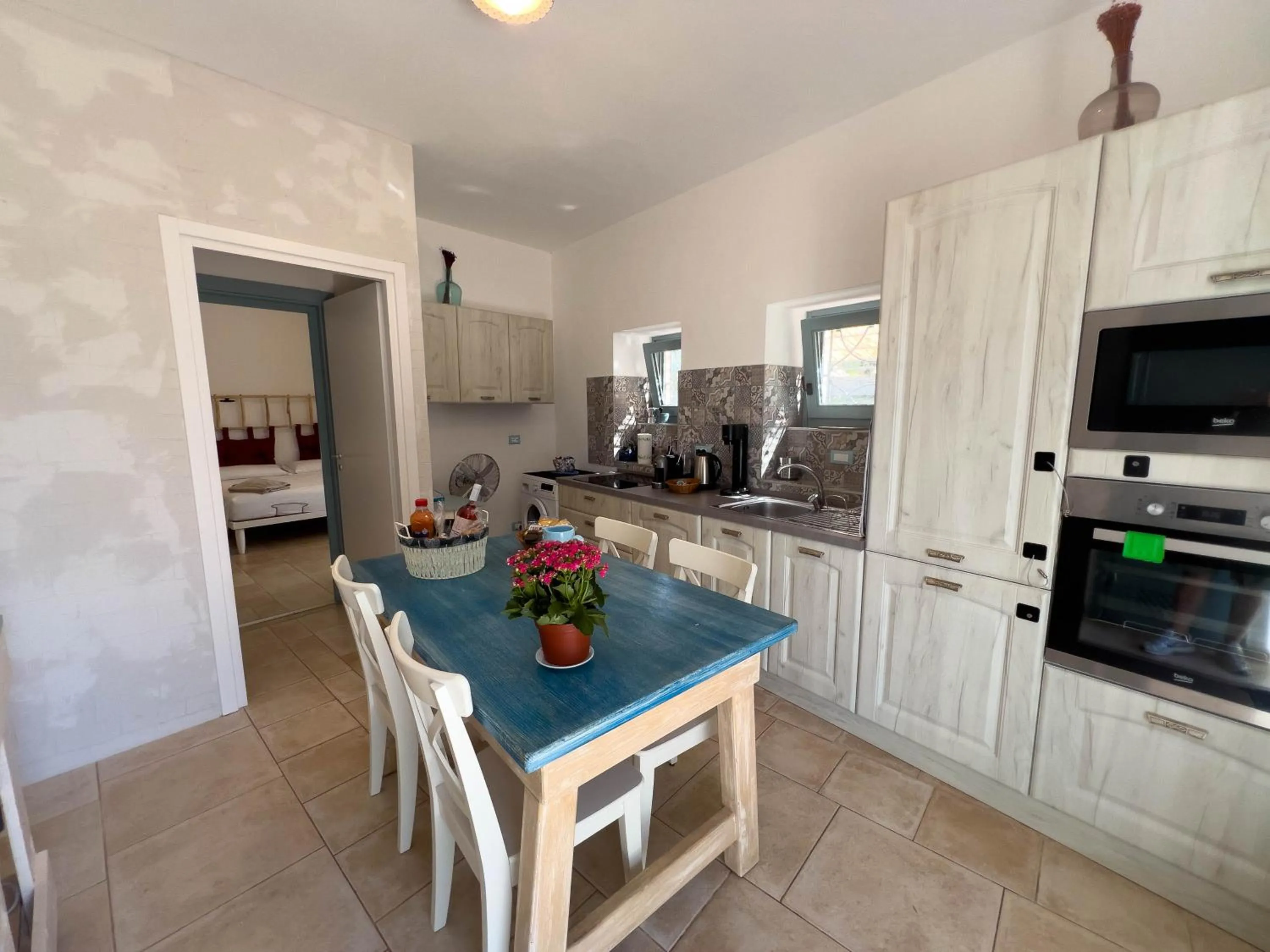 Kitchen or kitchenette in Trullo Dimora Podere Papilio