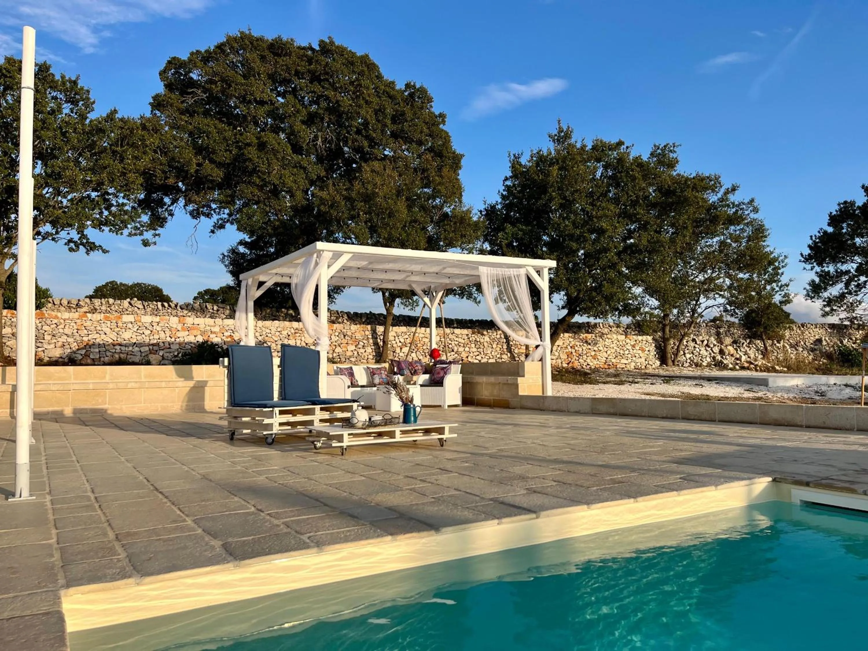 Pool view in Trullo Dimora Podere Papilio
