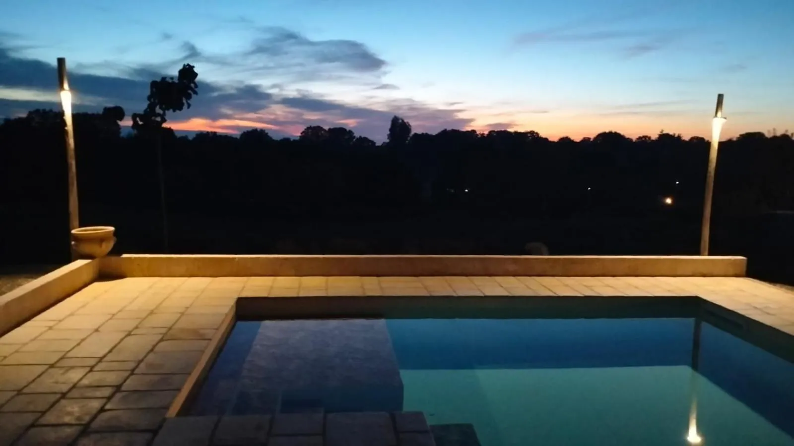 Pool view in Trullo Dimora Podere Papilio
