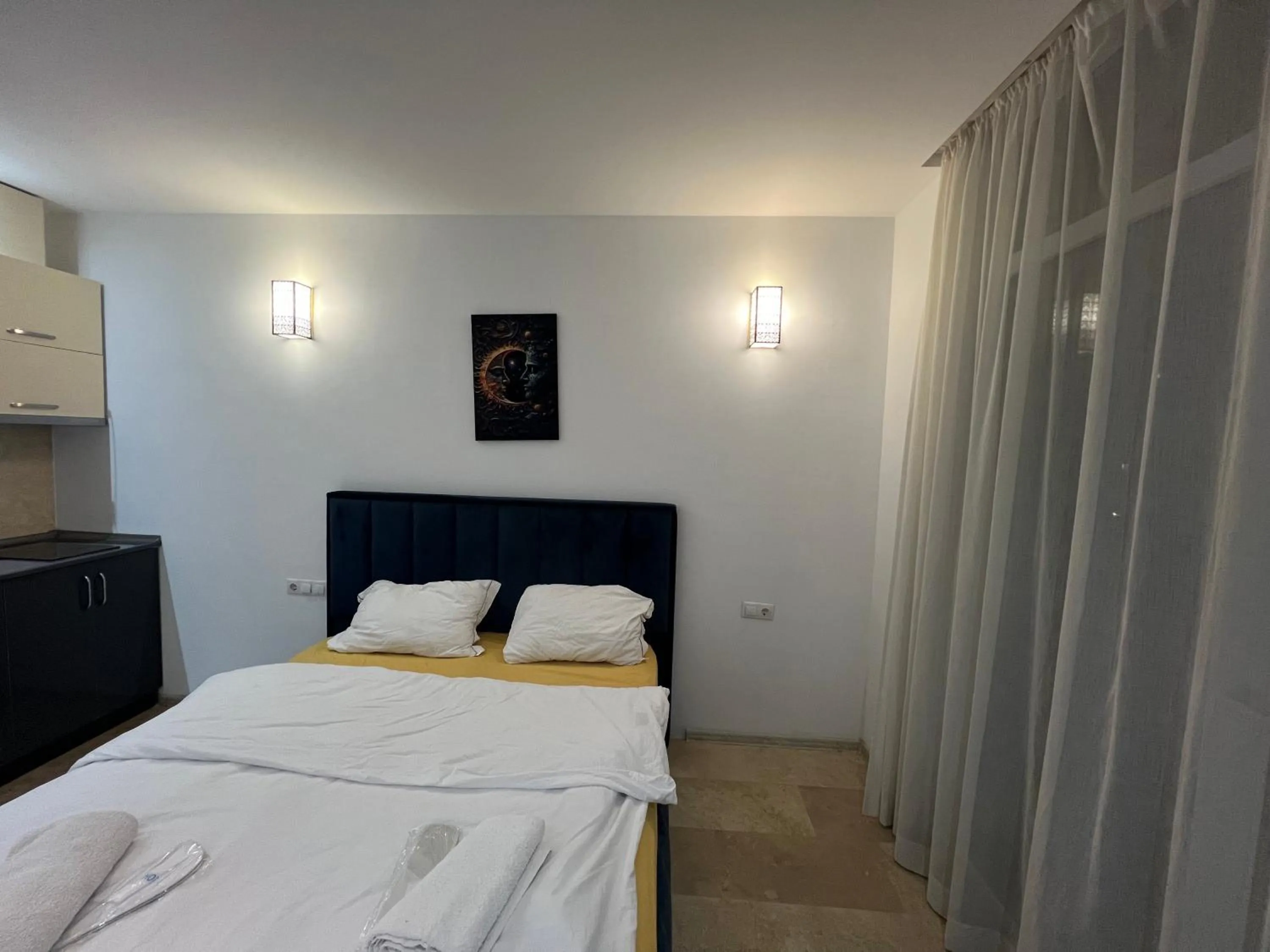 Living room, Bed in ORBI Residence LUXURY