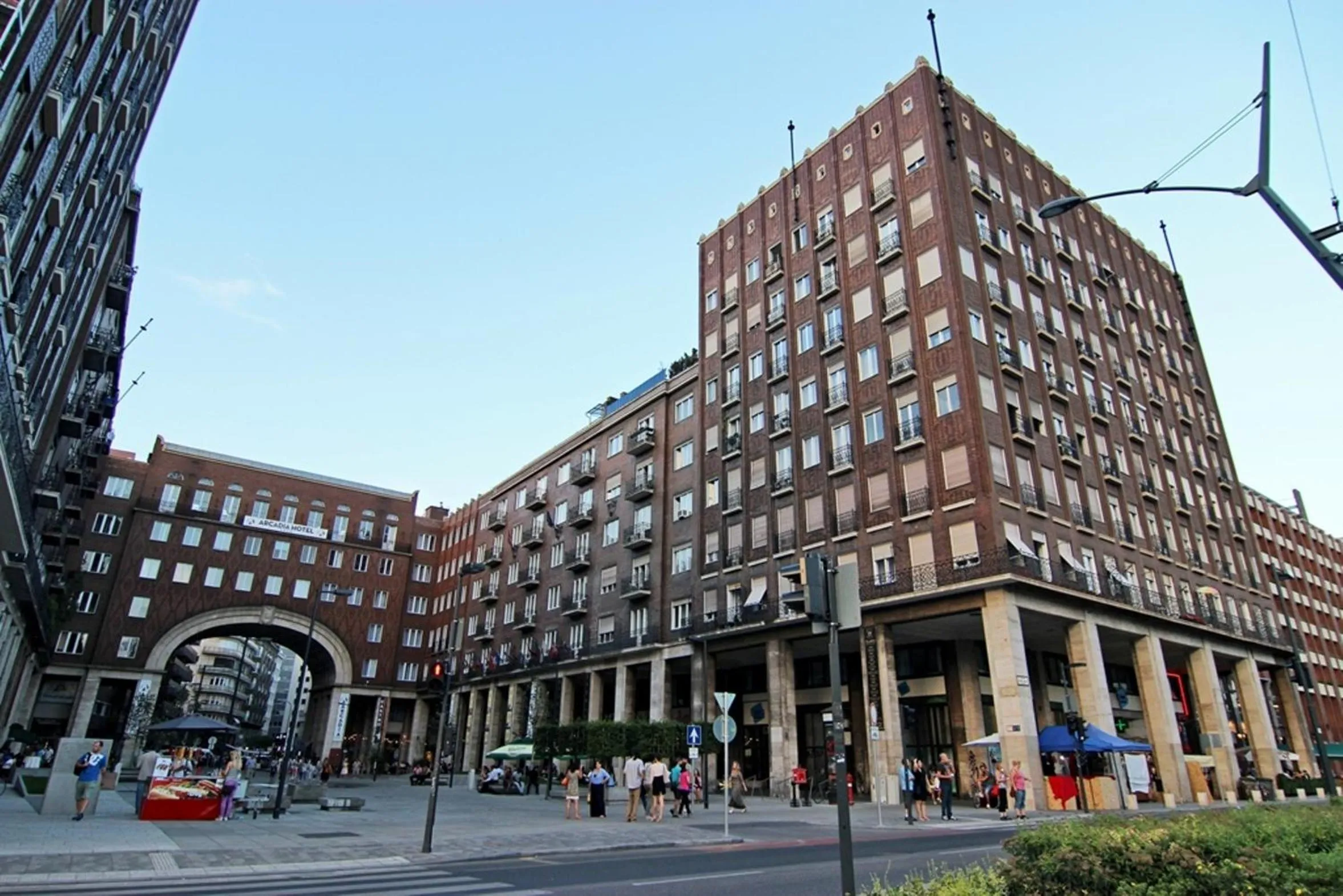 Property building in Absolut City Hostel Budapest