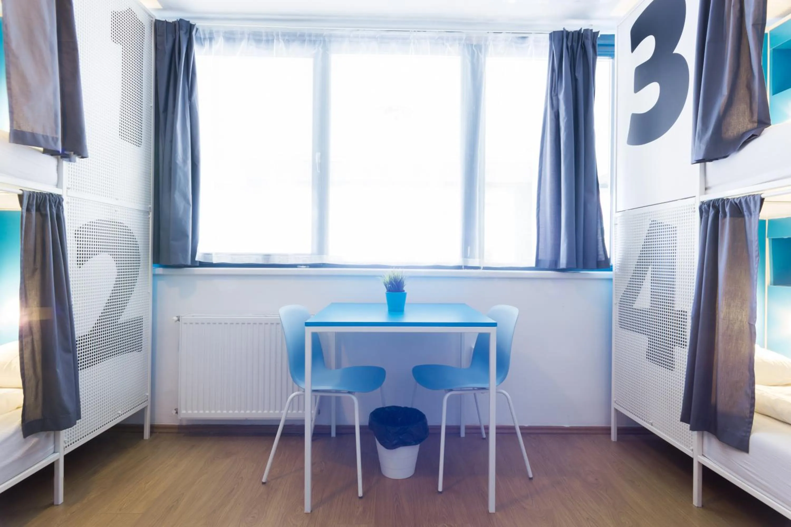 bunk bed in Absolut City Hostel Budapest