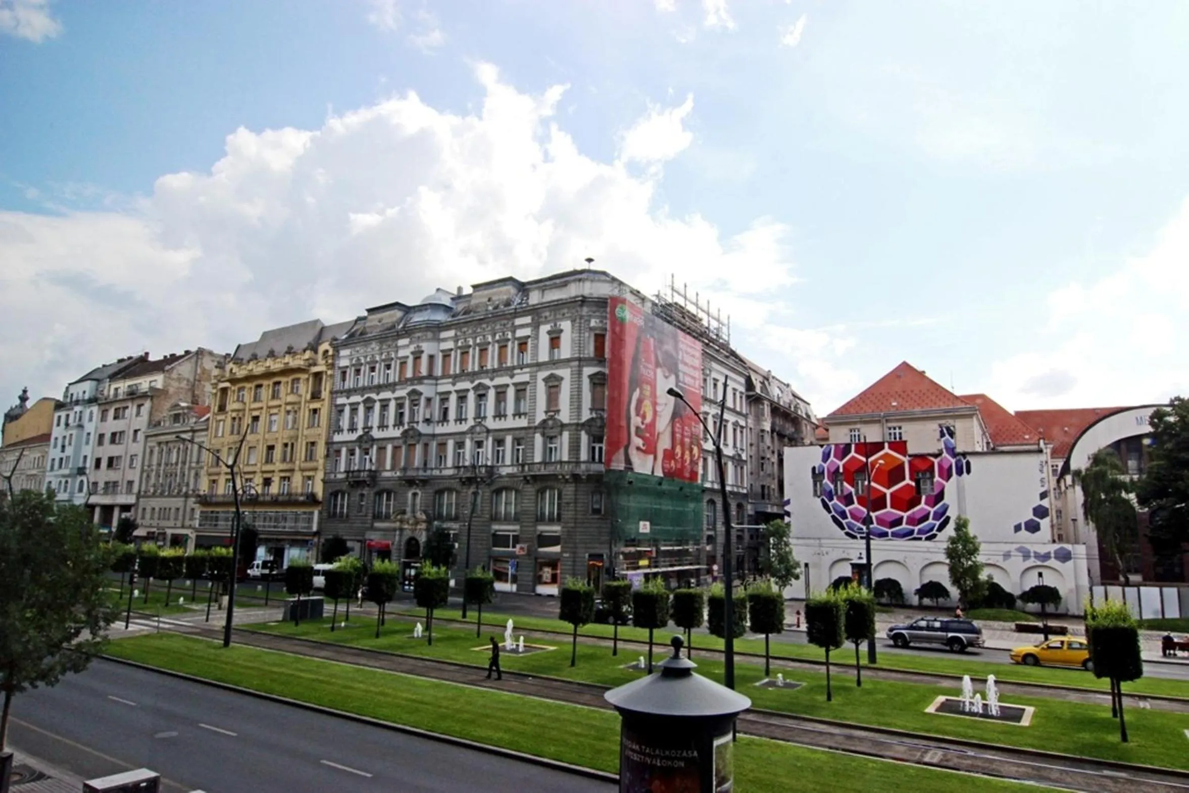View (from property/room) in Absolut City Hostel Budapest