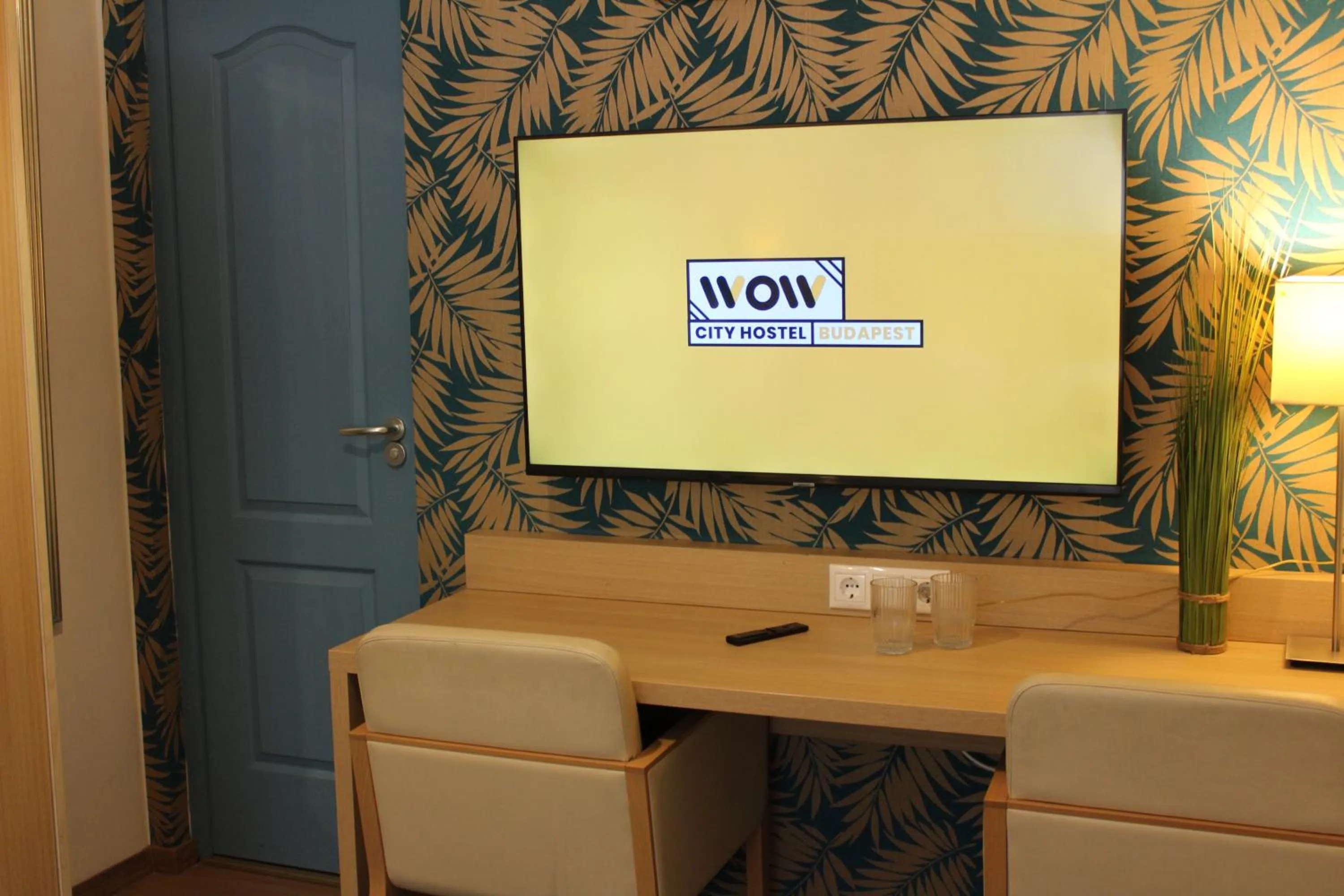 TV and multimedia in Absolut City Hostel Budapest