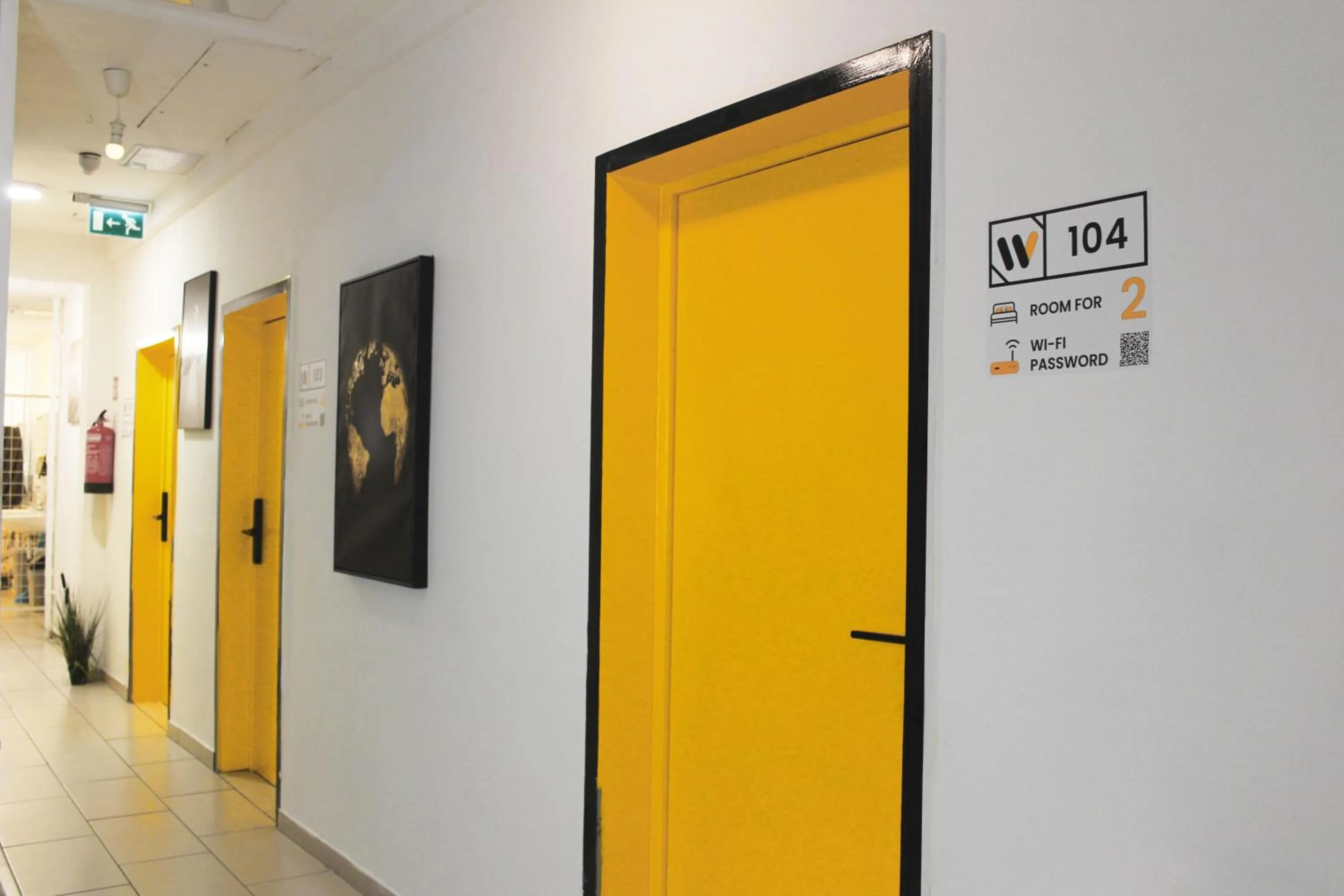 Property building in Absolut City Hostel Budapest