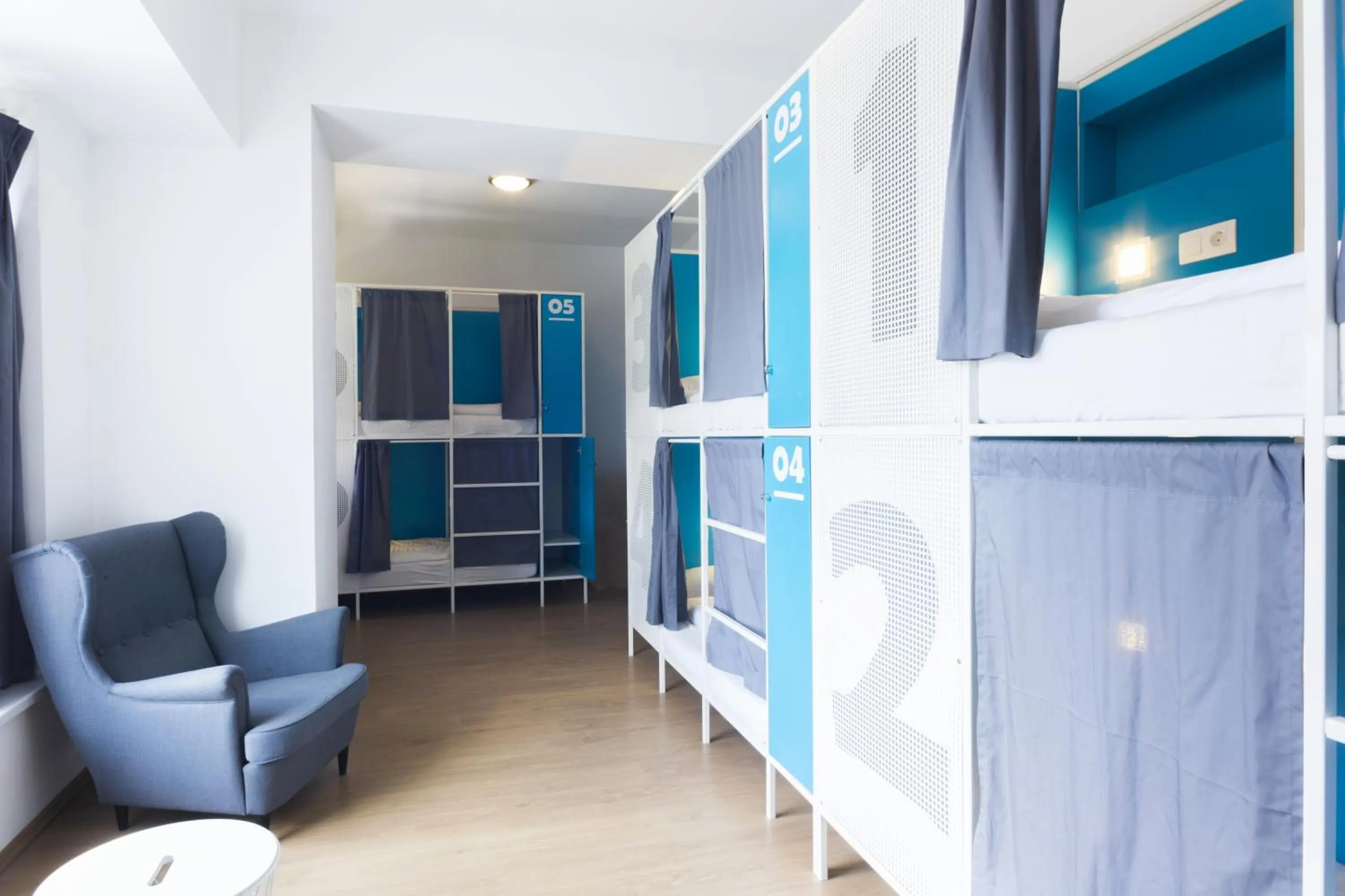 bunk bed in Absolut City Hostel Budapest