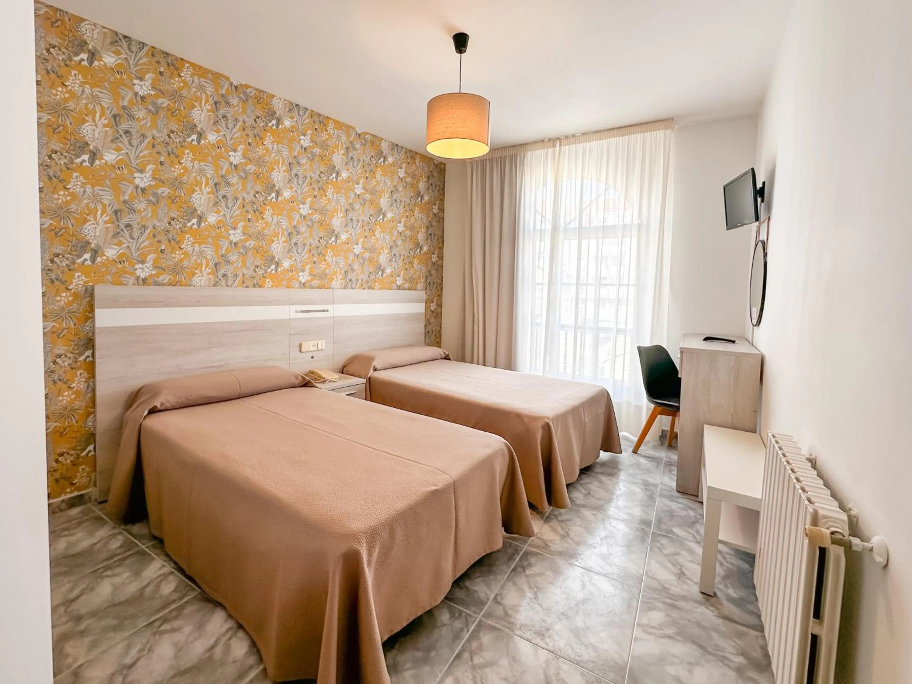 Bed in Hotel Florida Mar