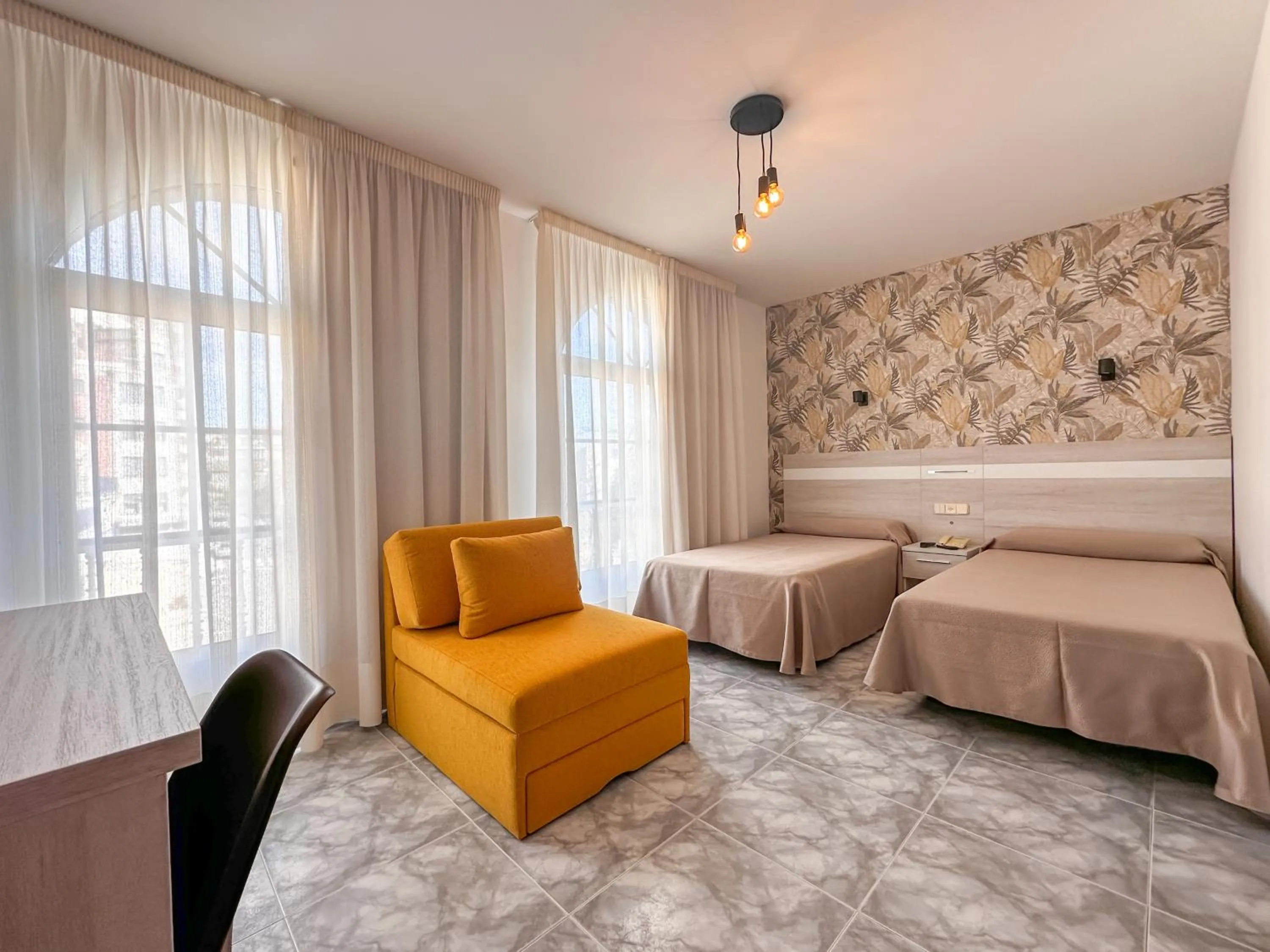 Bed in Hotel Florida Mar