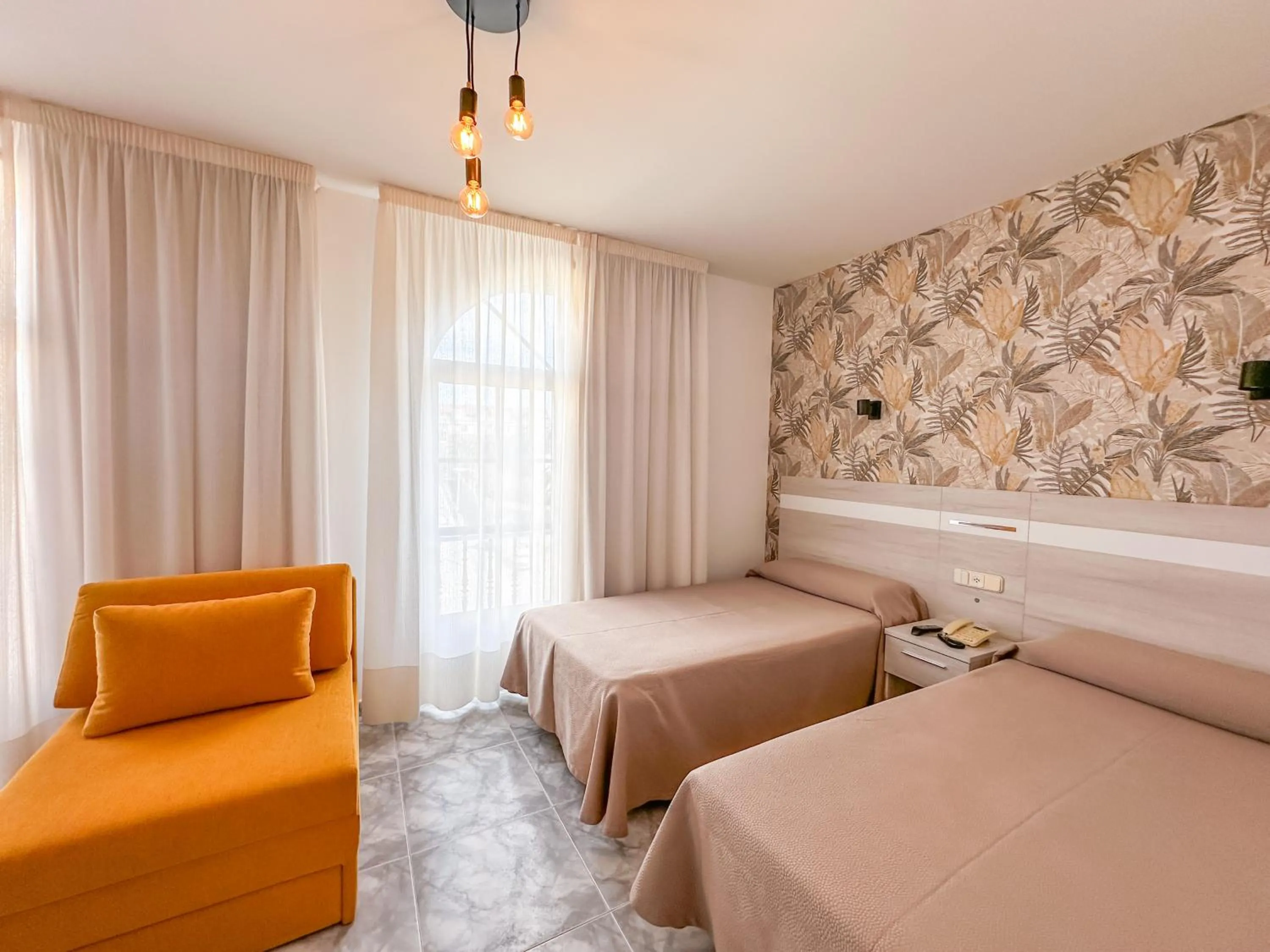 Bed in Hotel Florida Mar