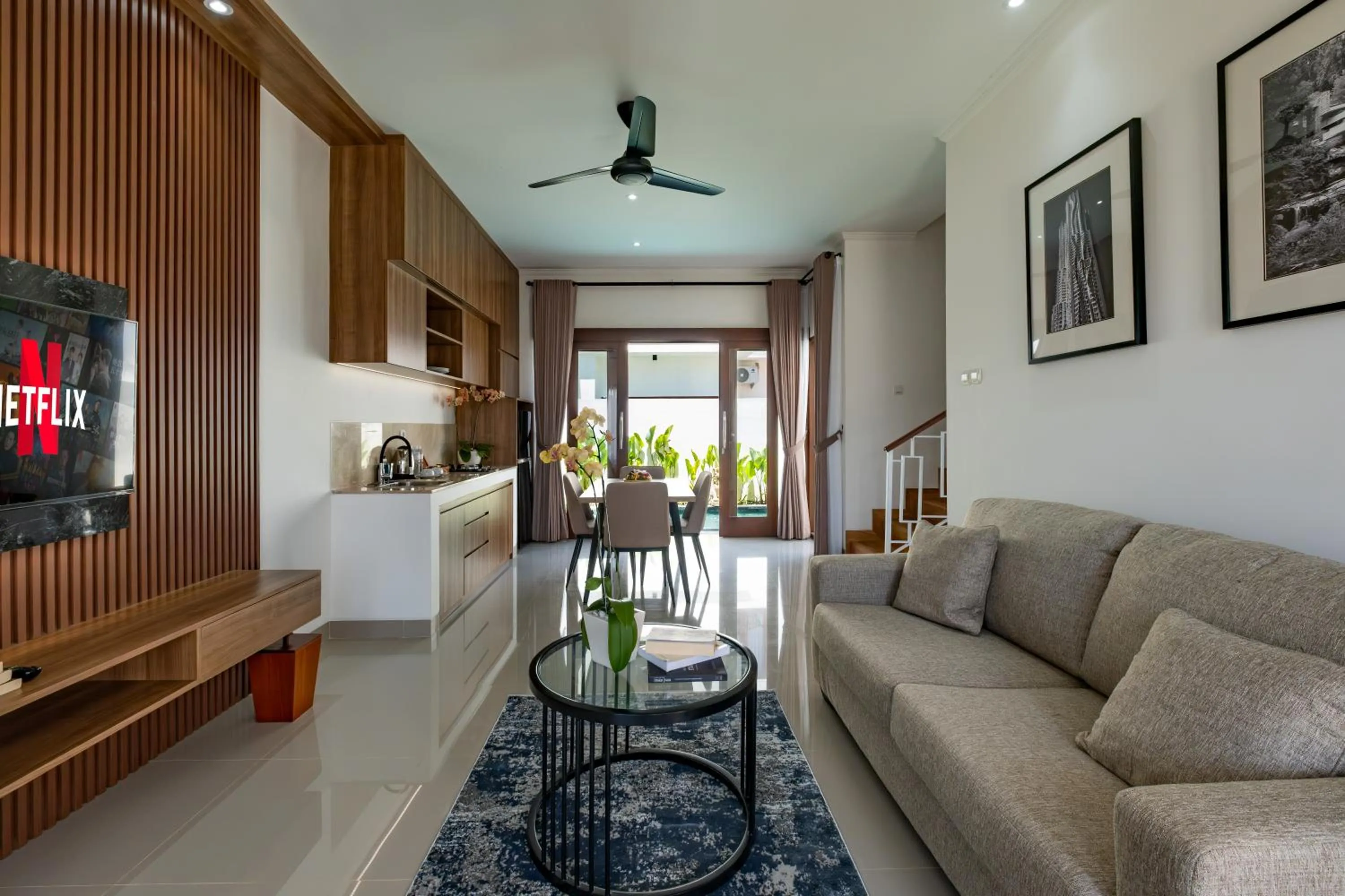 Kitchen or kitchenette in Taman Seminyak Suites