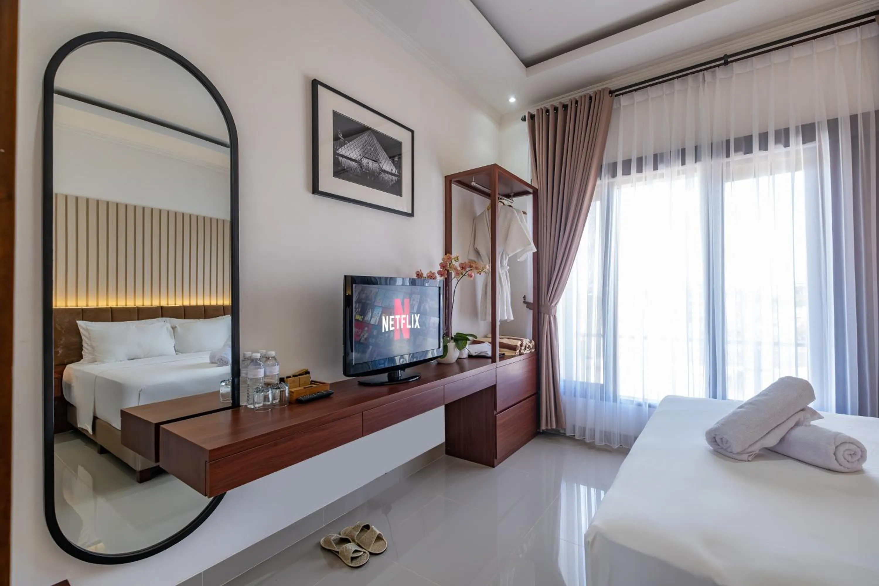 Bed in Taman Seminyak Suites