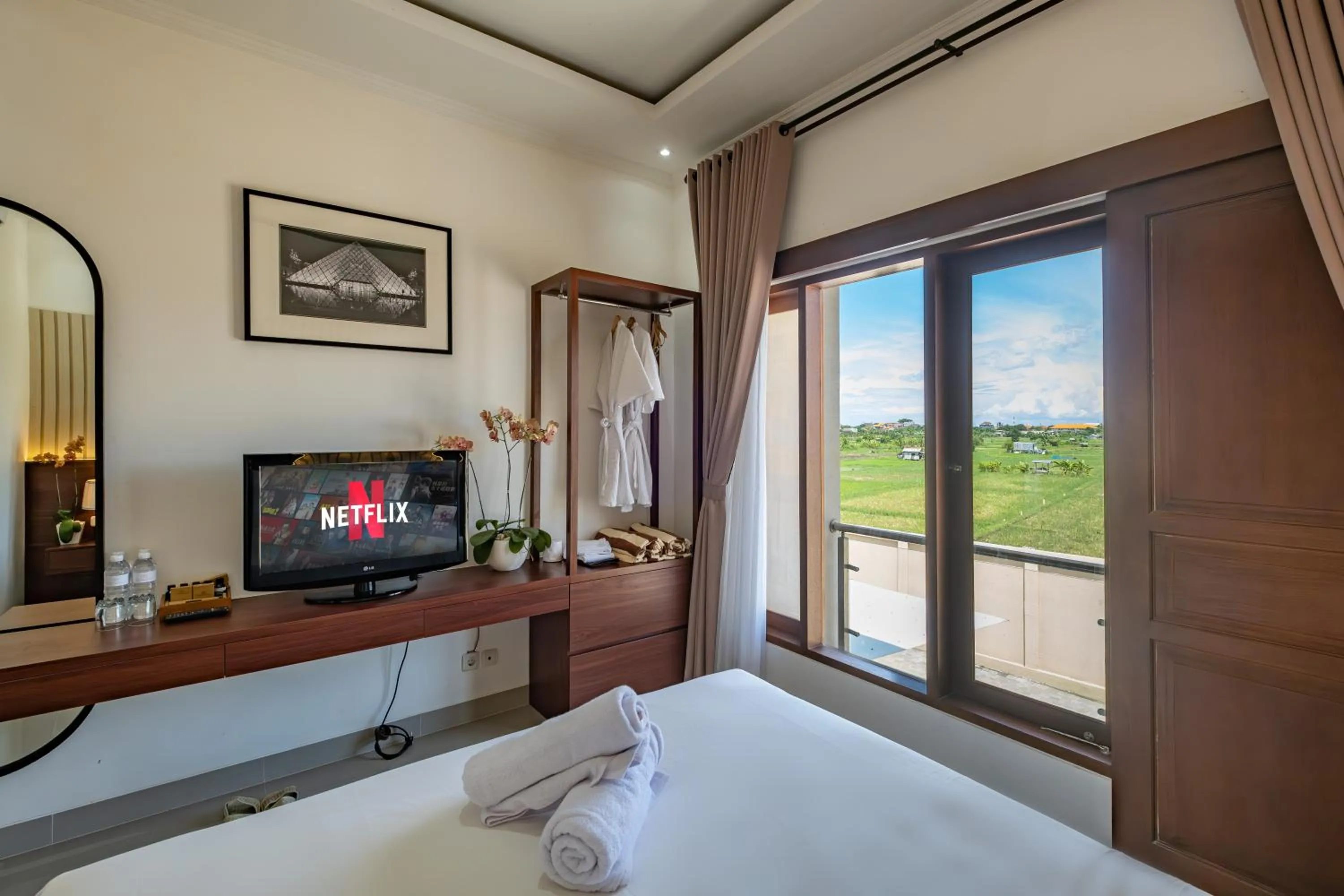 Bed in Taman Seminyak Suites