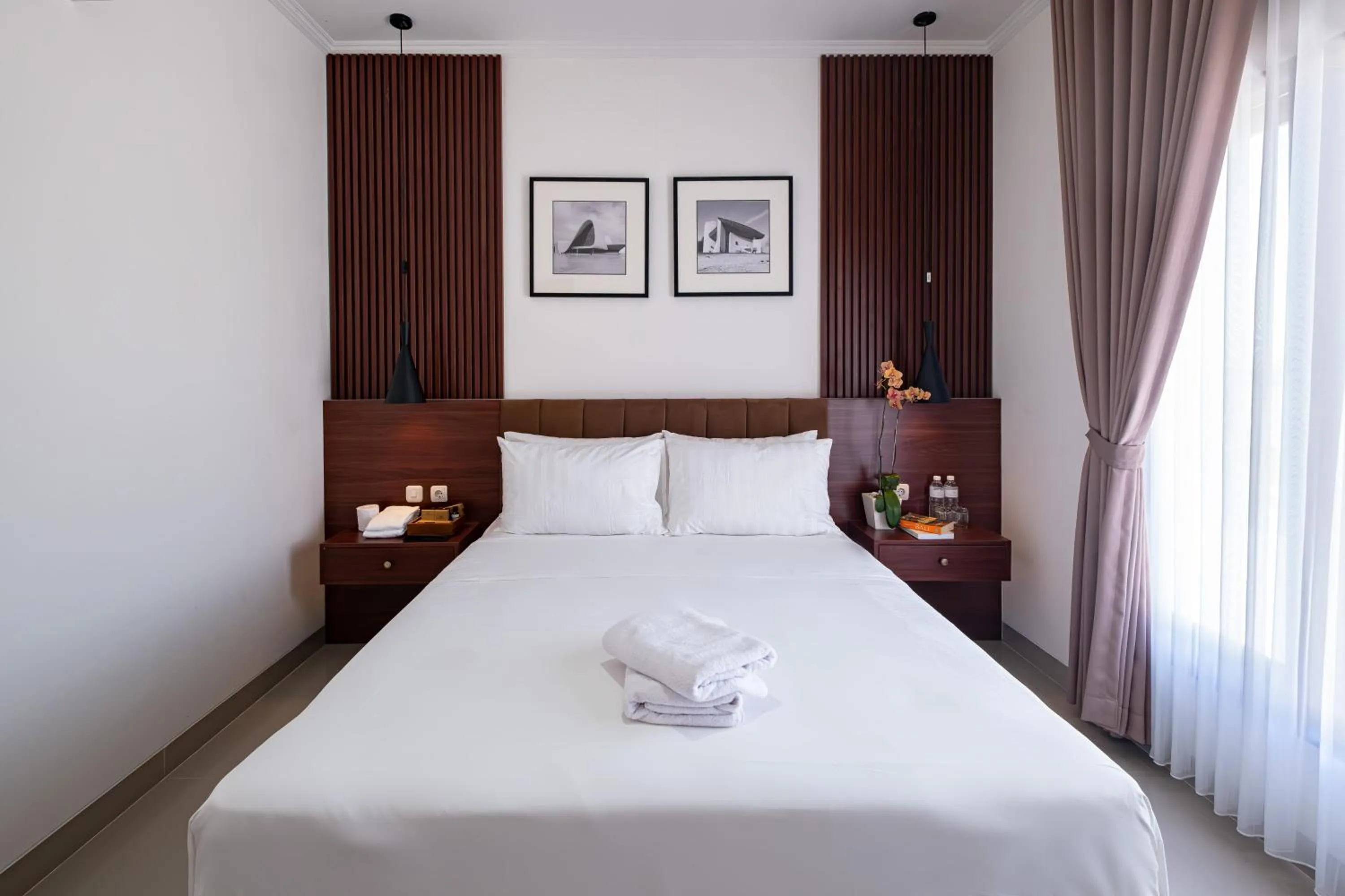 Bed in Taman Seminyak Suites