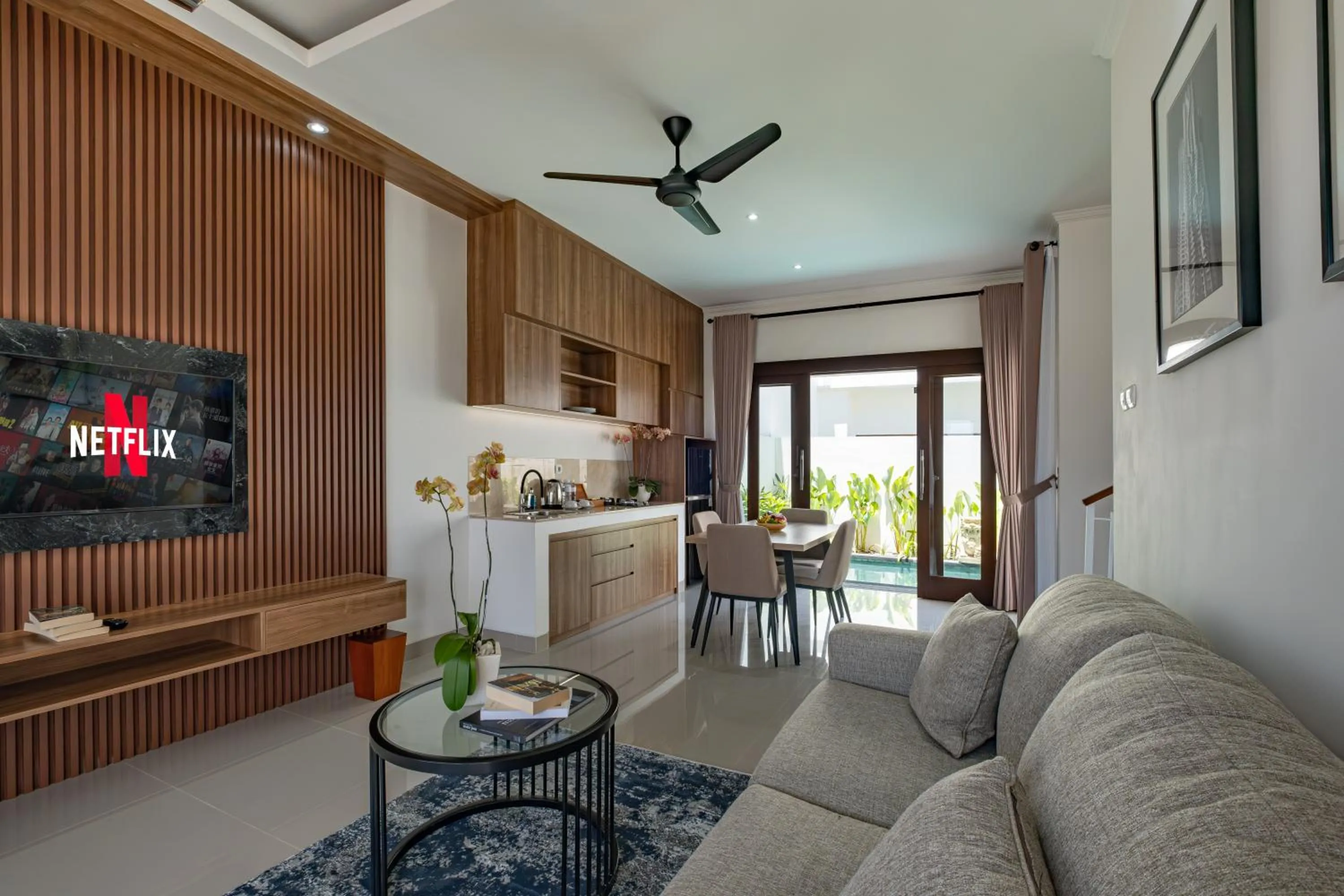 Kitchen or kitchenette in Taman Seminyak Suites