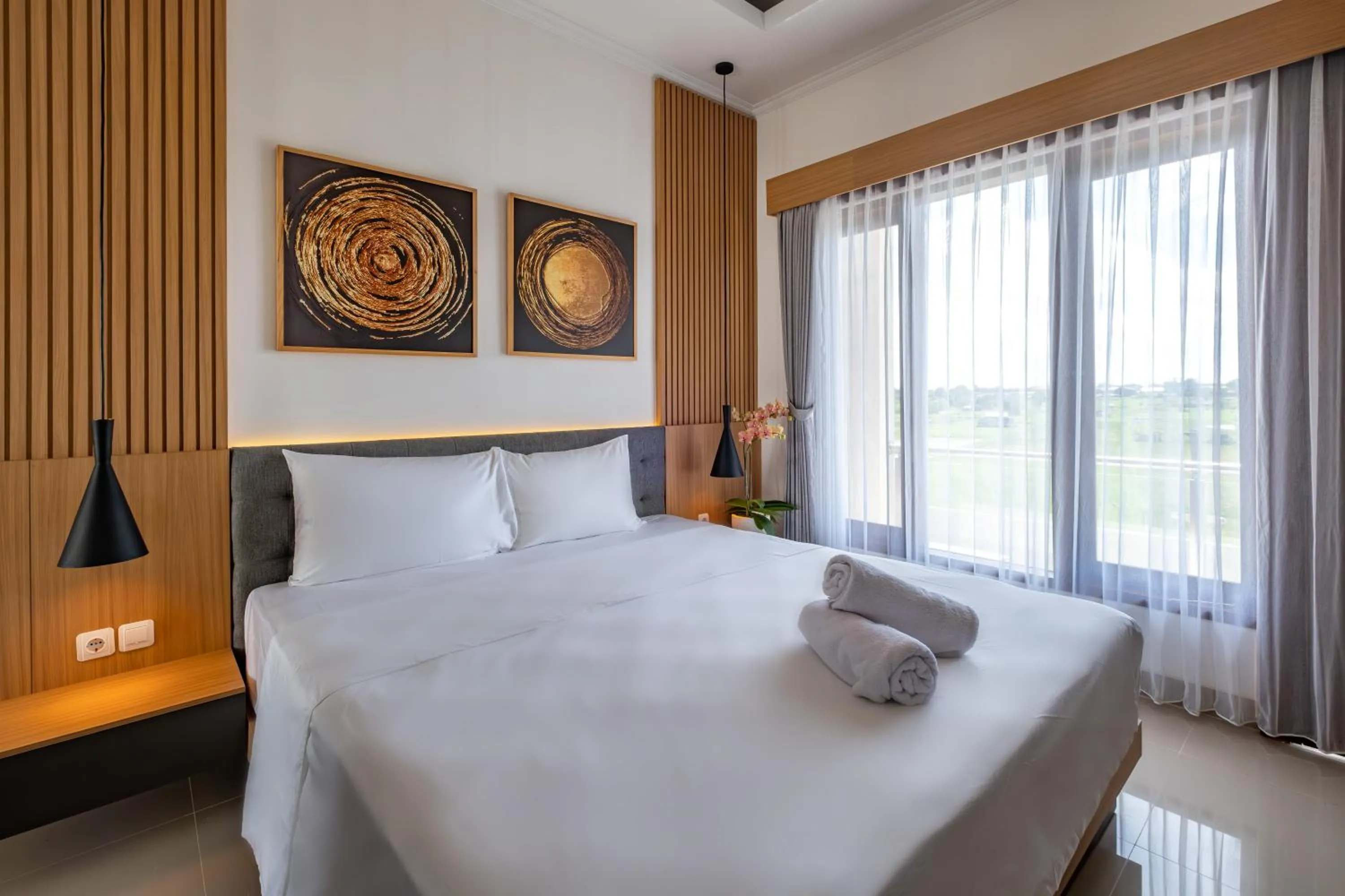 Bed in Taman Seminyak Suites