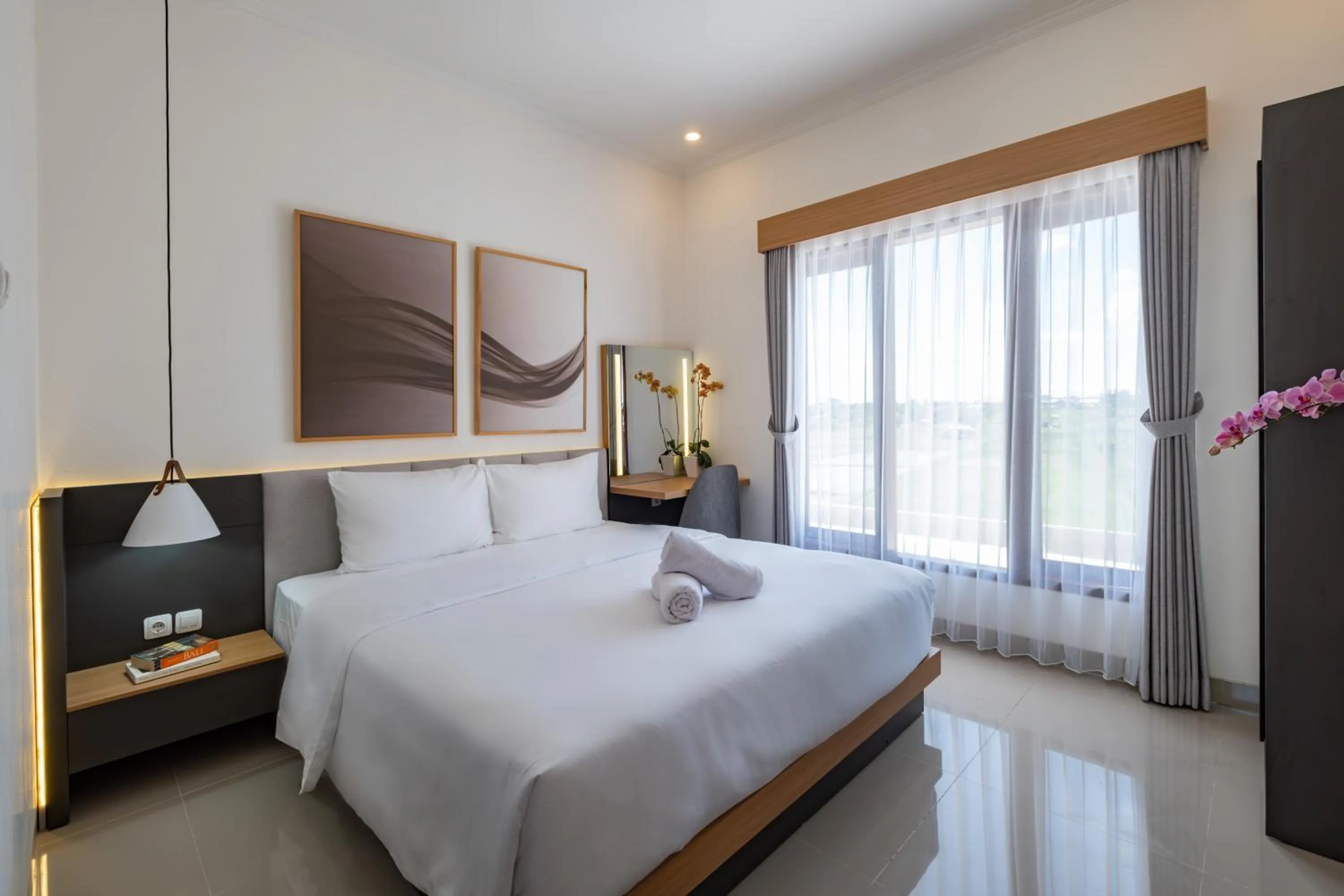 Bed in Taman Seminyak Suites