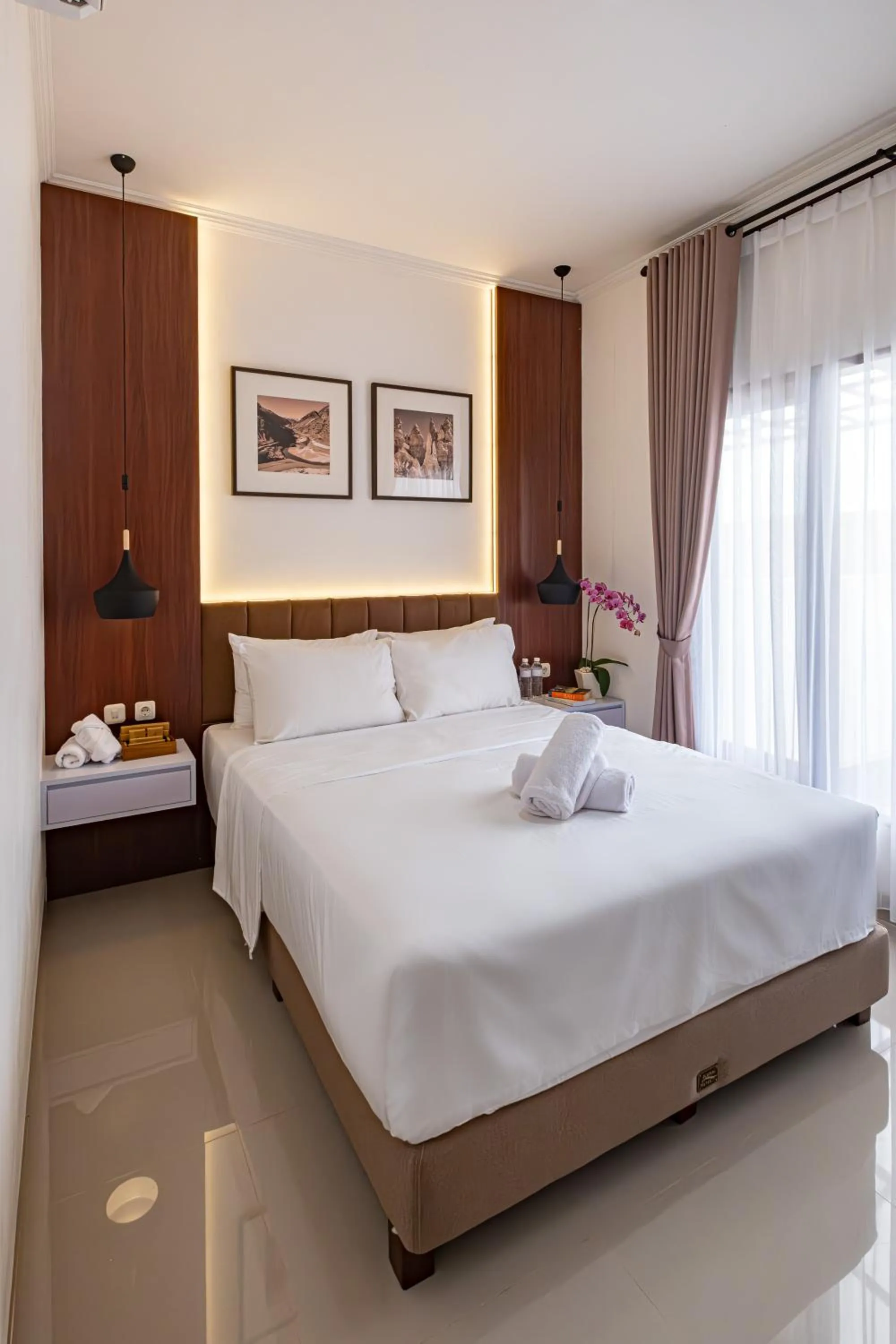 Bed in Taman Seminyak Suites