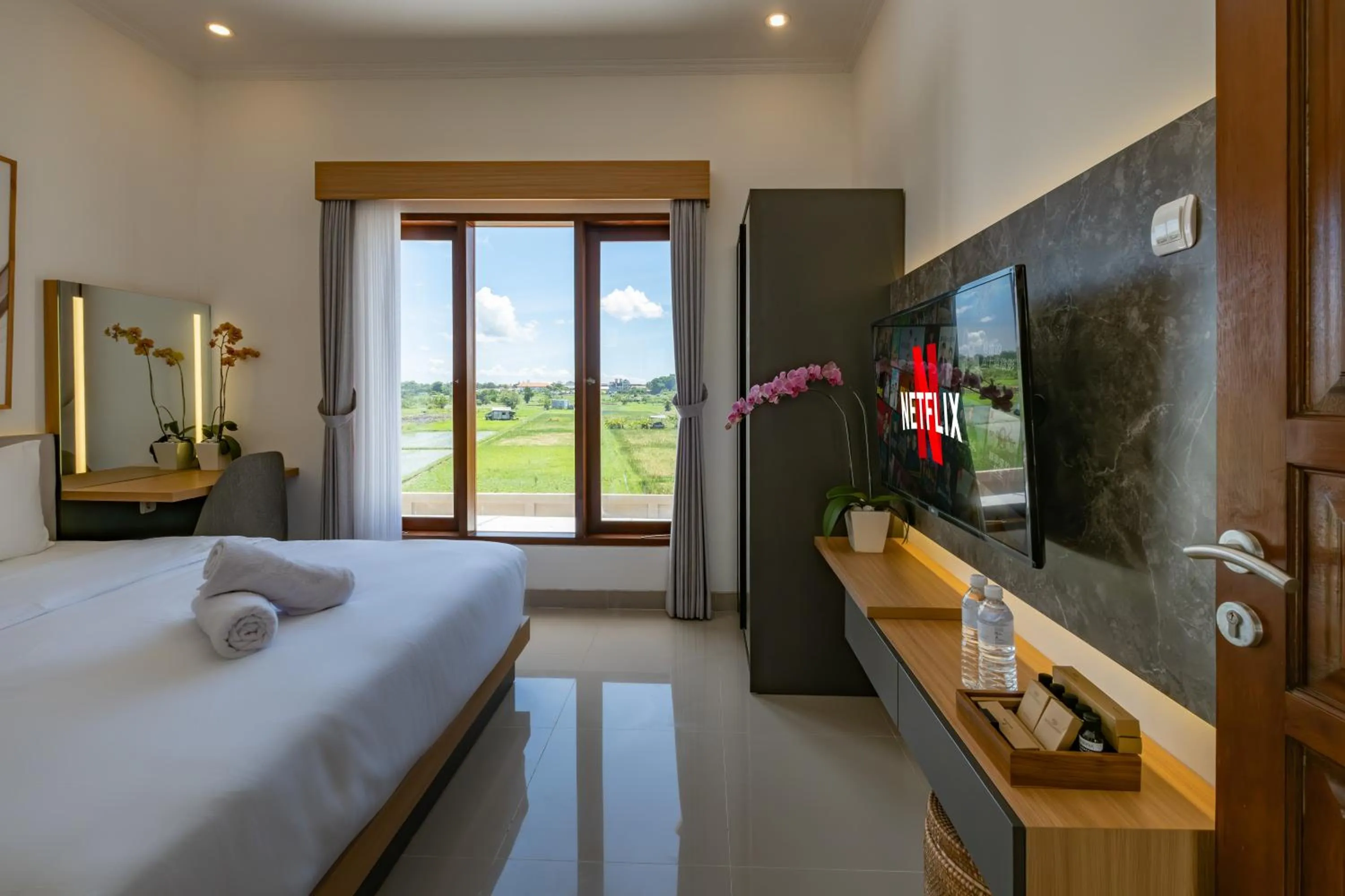 Bed in Taman Seminyak Suites