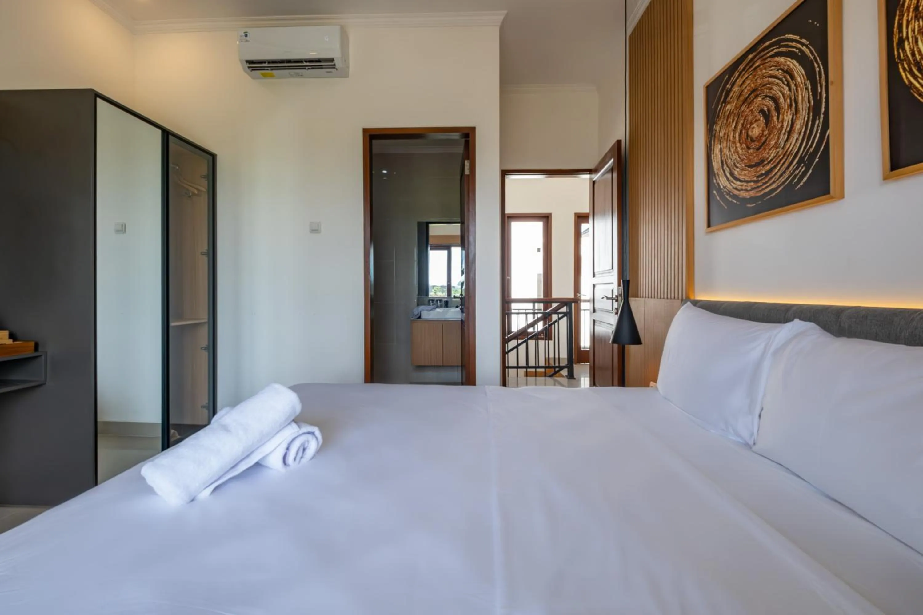Bed in Taman Seminyak Suites
