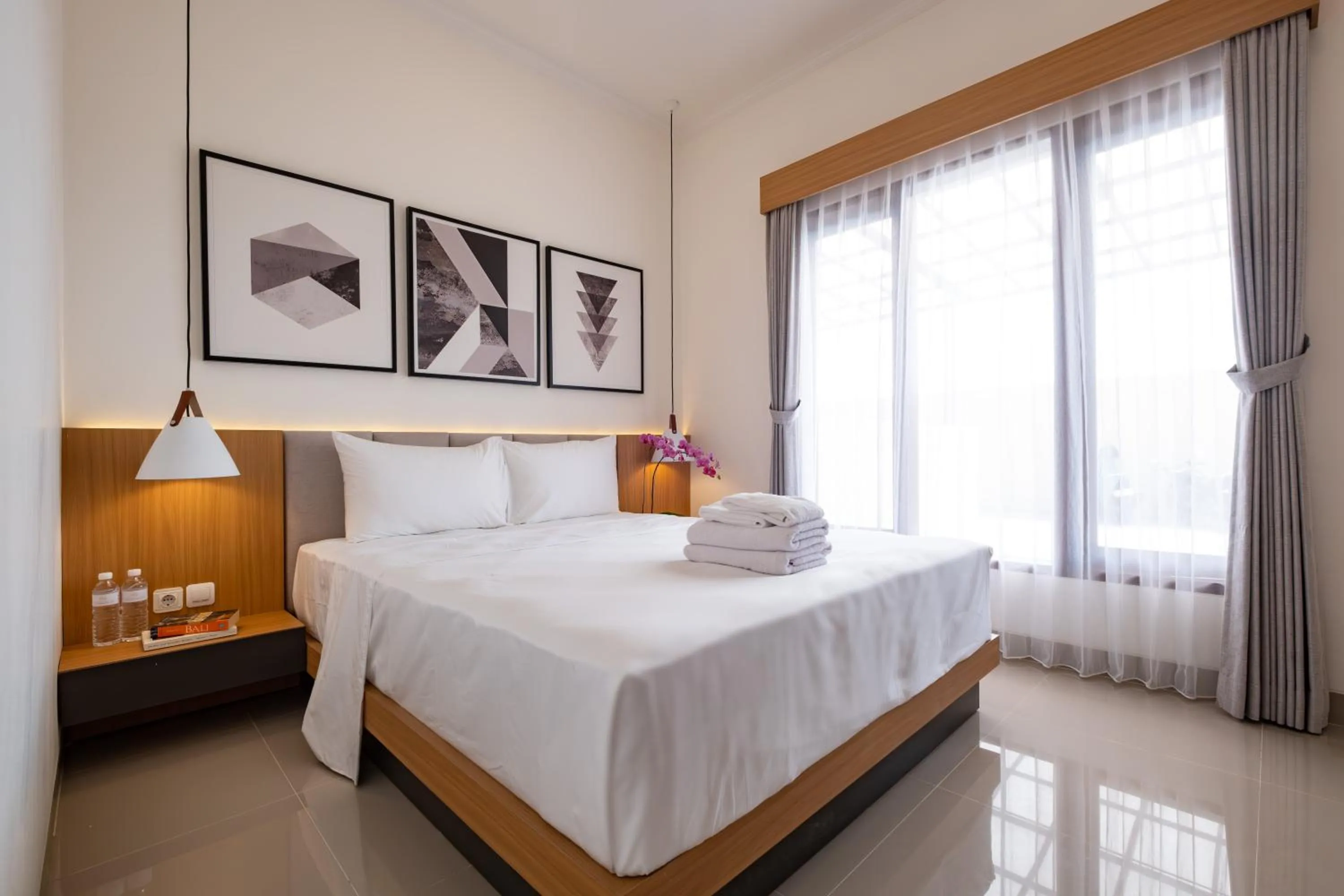 Bed in Taman Seminyak Suites