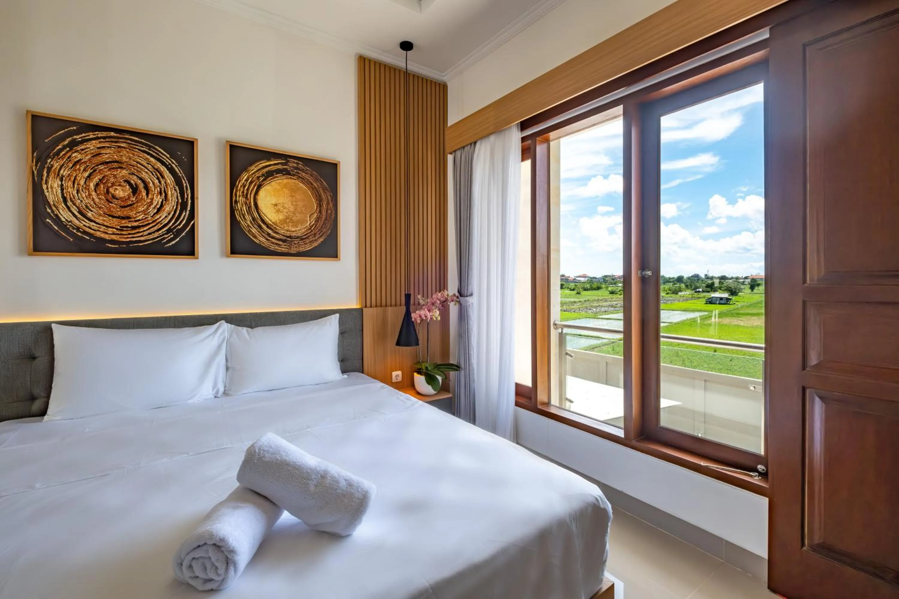 Bed in Taman Seminyak Suites