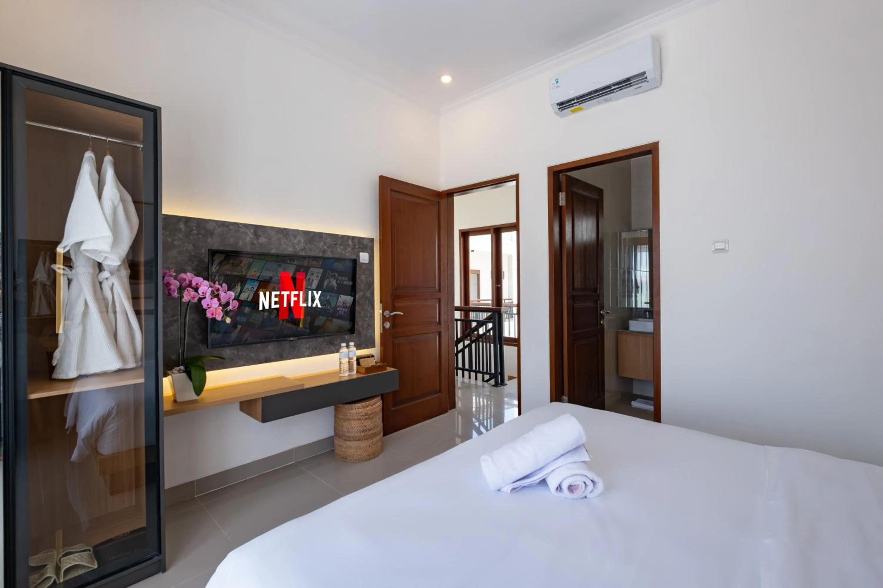 Bed in Taman Seminyak Suites