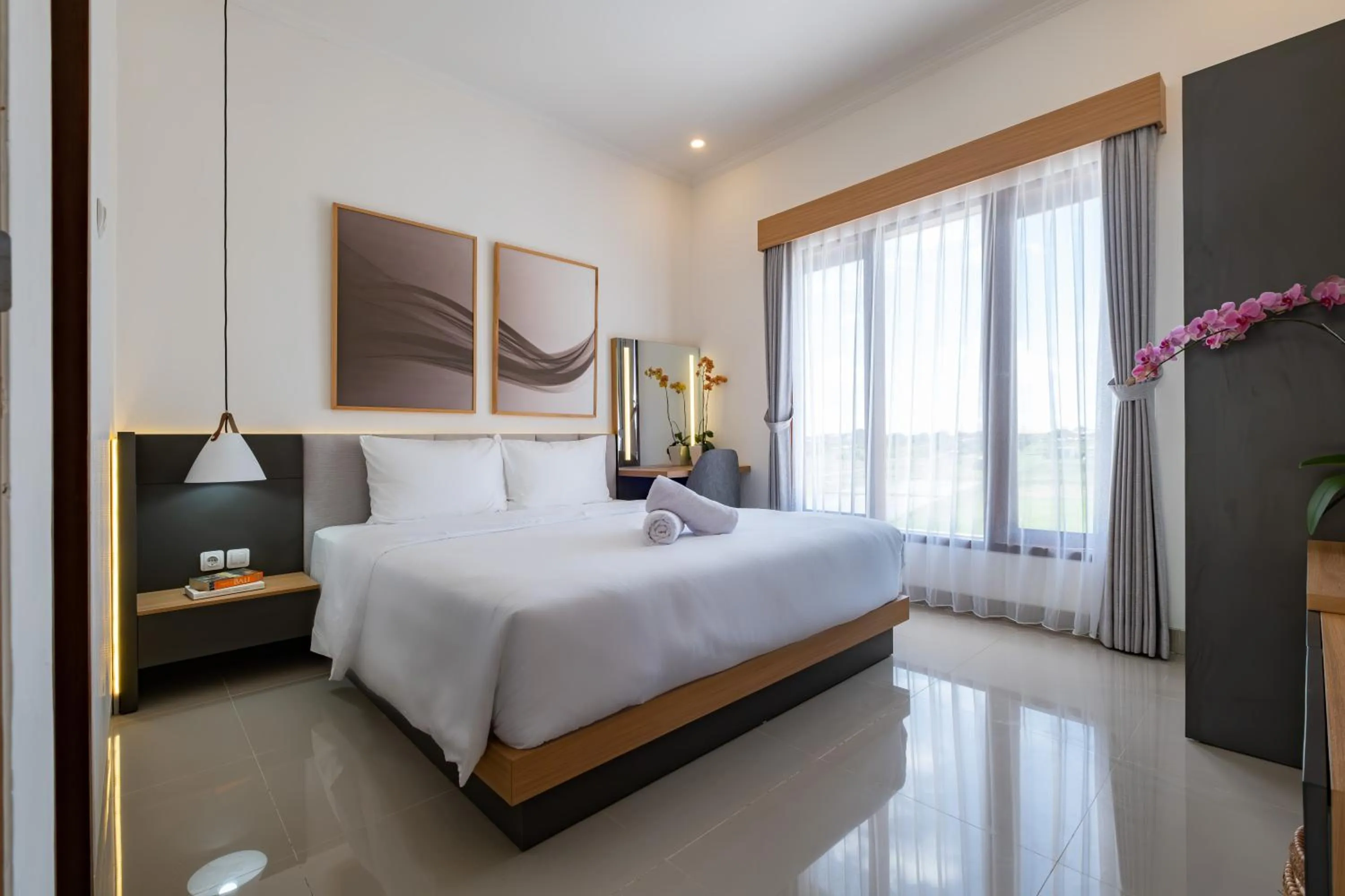 Bed in Taman Seminyak Suites