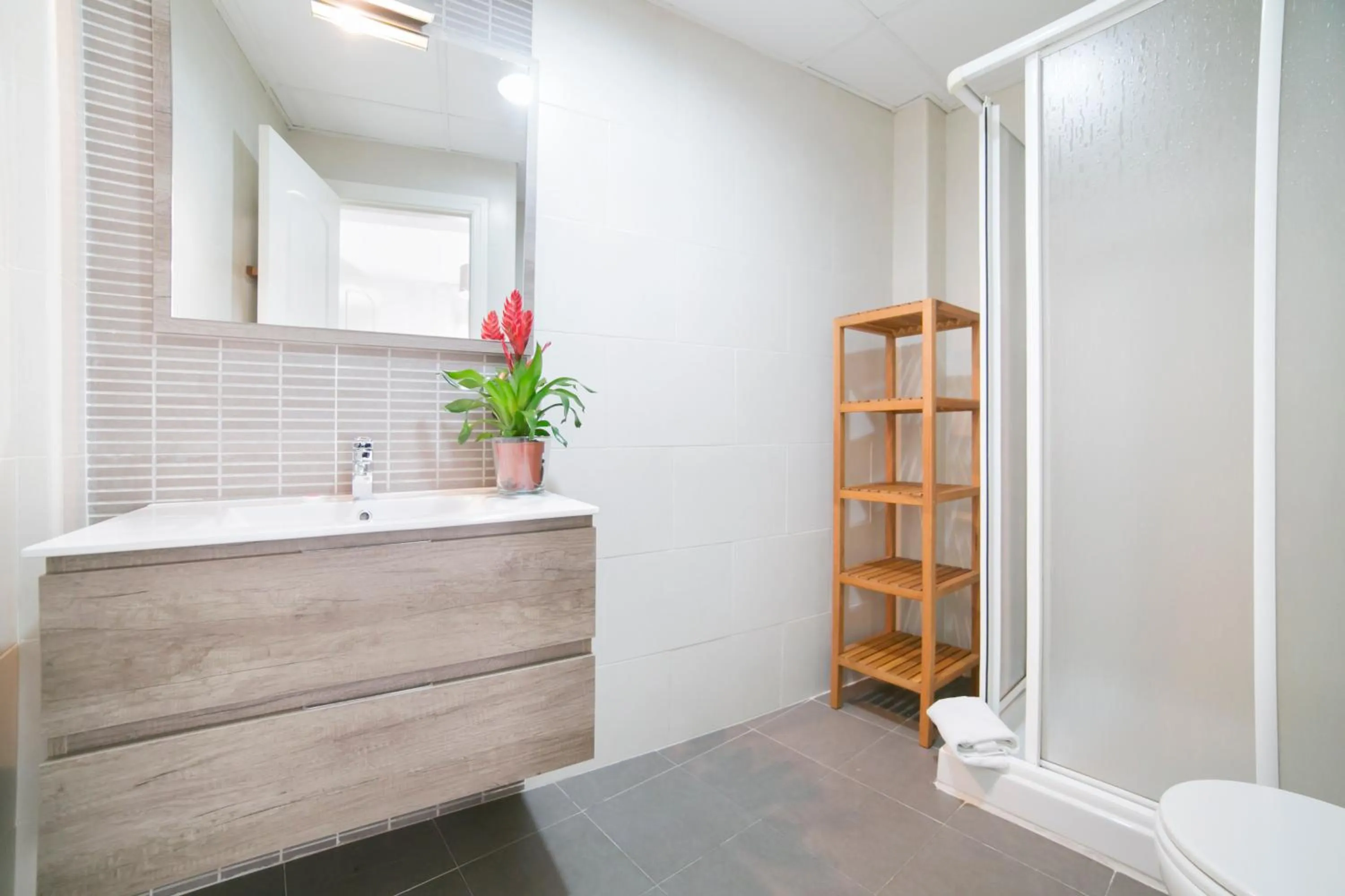 Bathroom in Apartamentos Salamanca