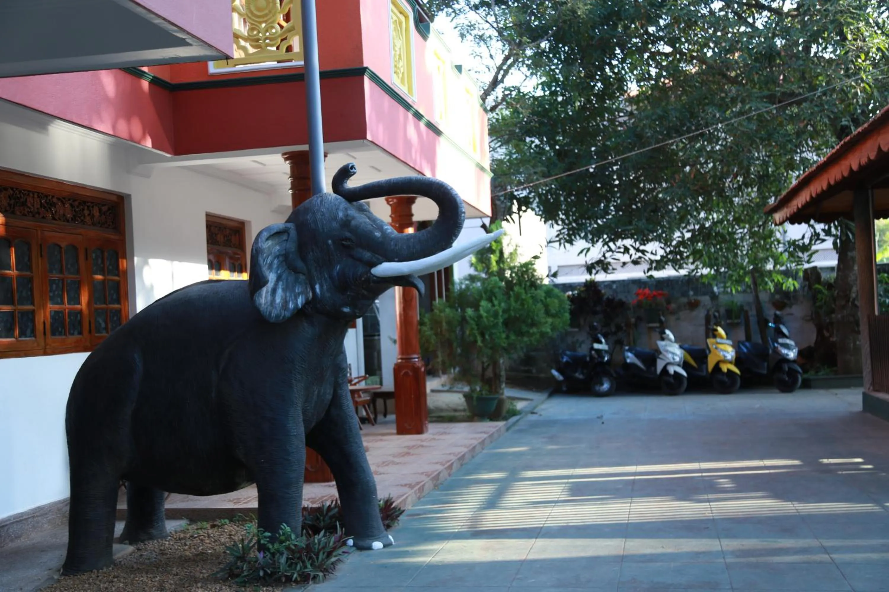 Garden view in Sumal Villa