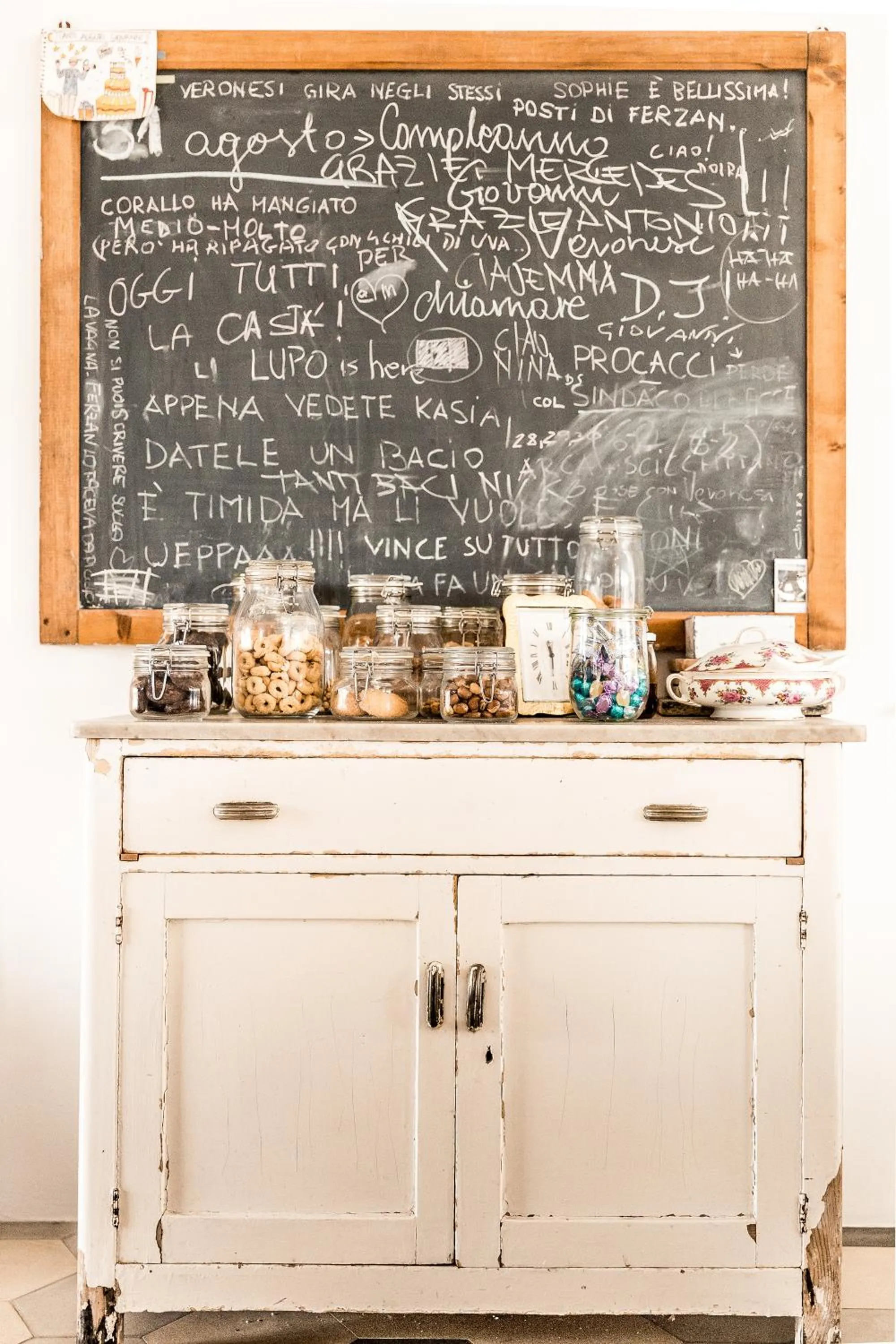 Decorative detail in Masseria Prosperi