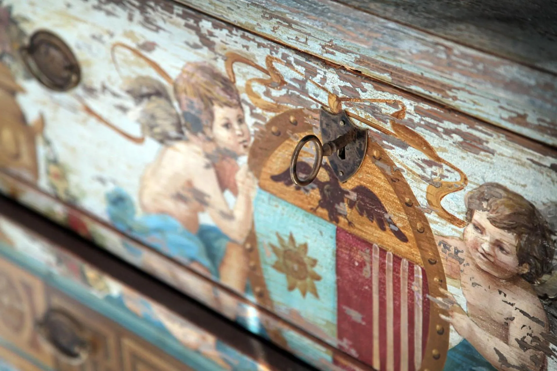 Decorative detail in Masseria Prosperi