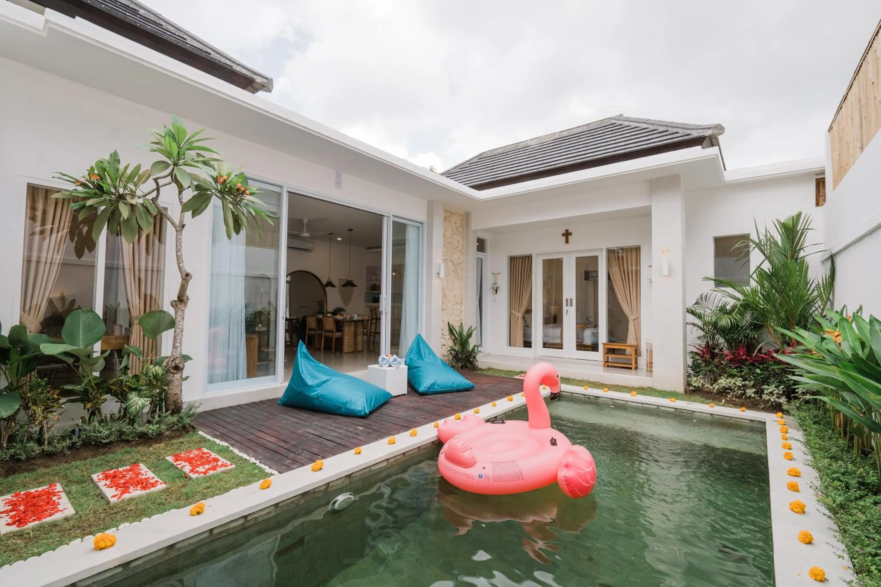 Balcony/Terrace in Villa Noni Kerobokan - By Bali Lyfe Venture