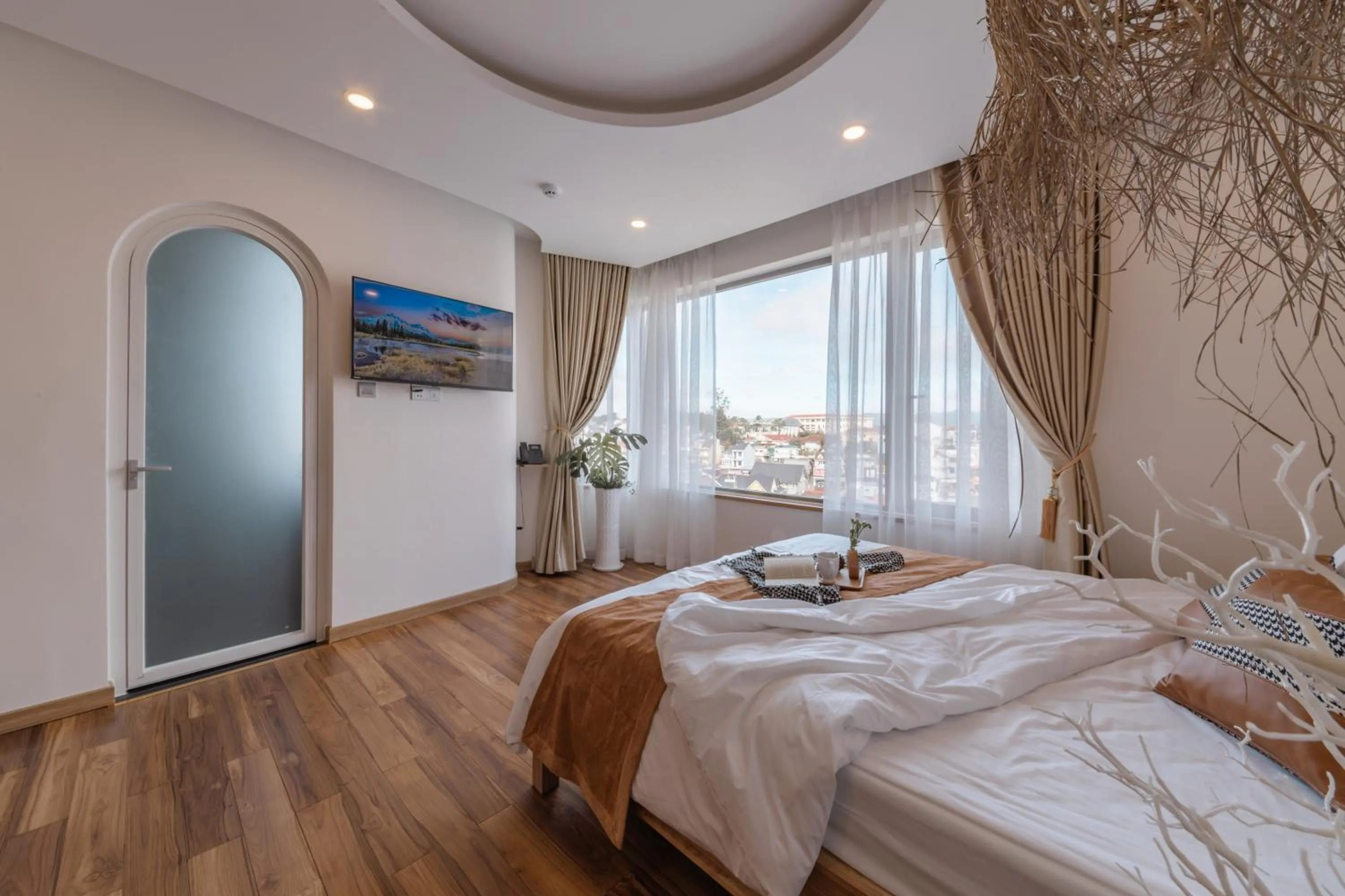 Bedroom, Bed in Jodi Dalat Hotel