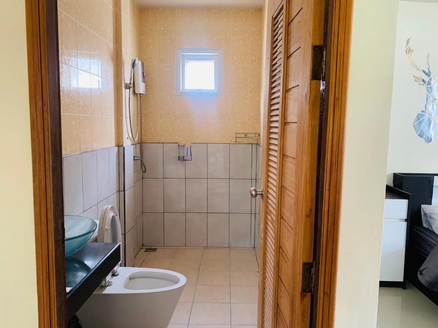 Toilet in Unique Pool Villa Resort